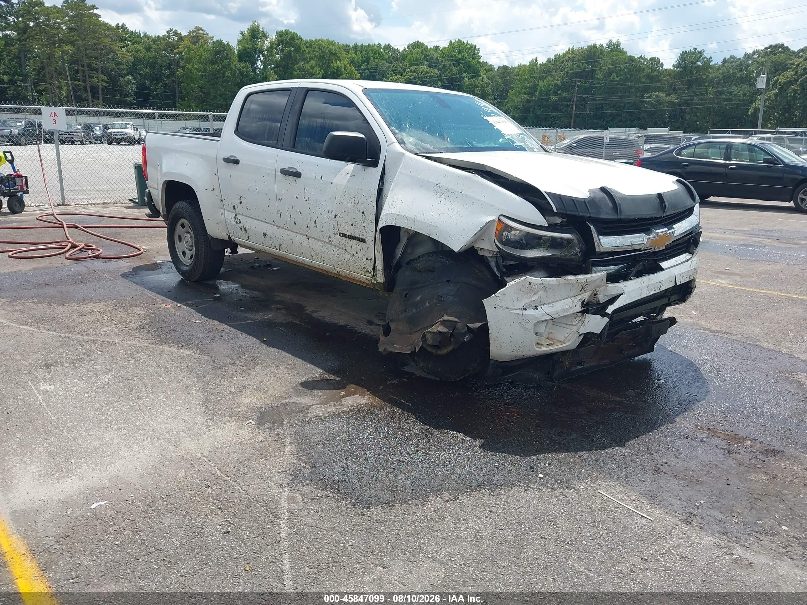 2020 Chevrolet Colorado 2WD Work Truck, VIN 1GCGSBEA4L1240267 — Обычный износ