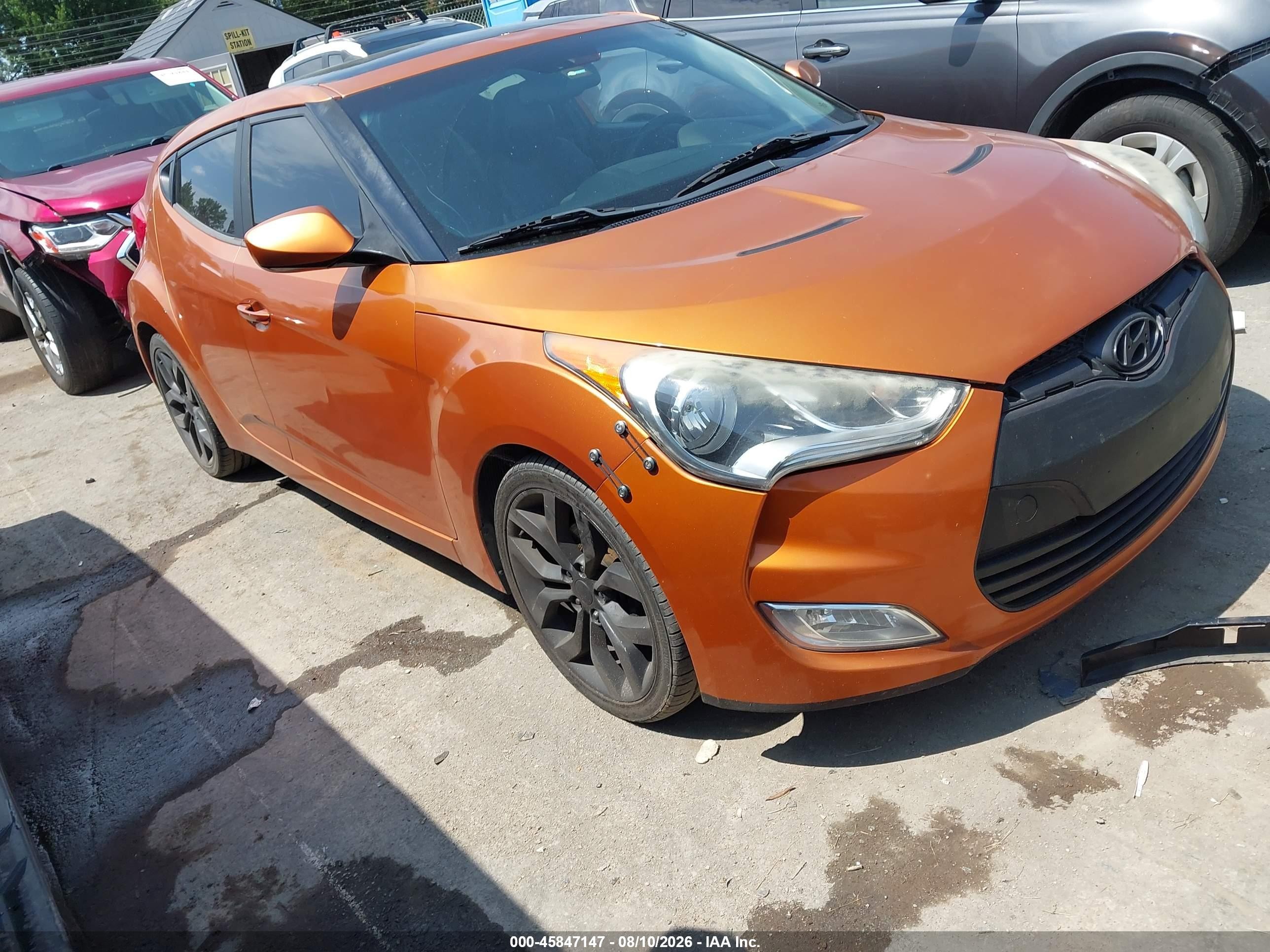 2013 Hyundai Veloster RE:MIX, VIN KMHTC6AD2DU093252 — Normal wear