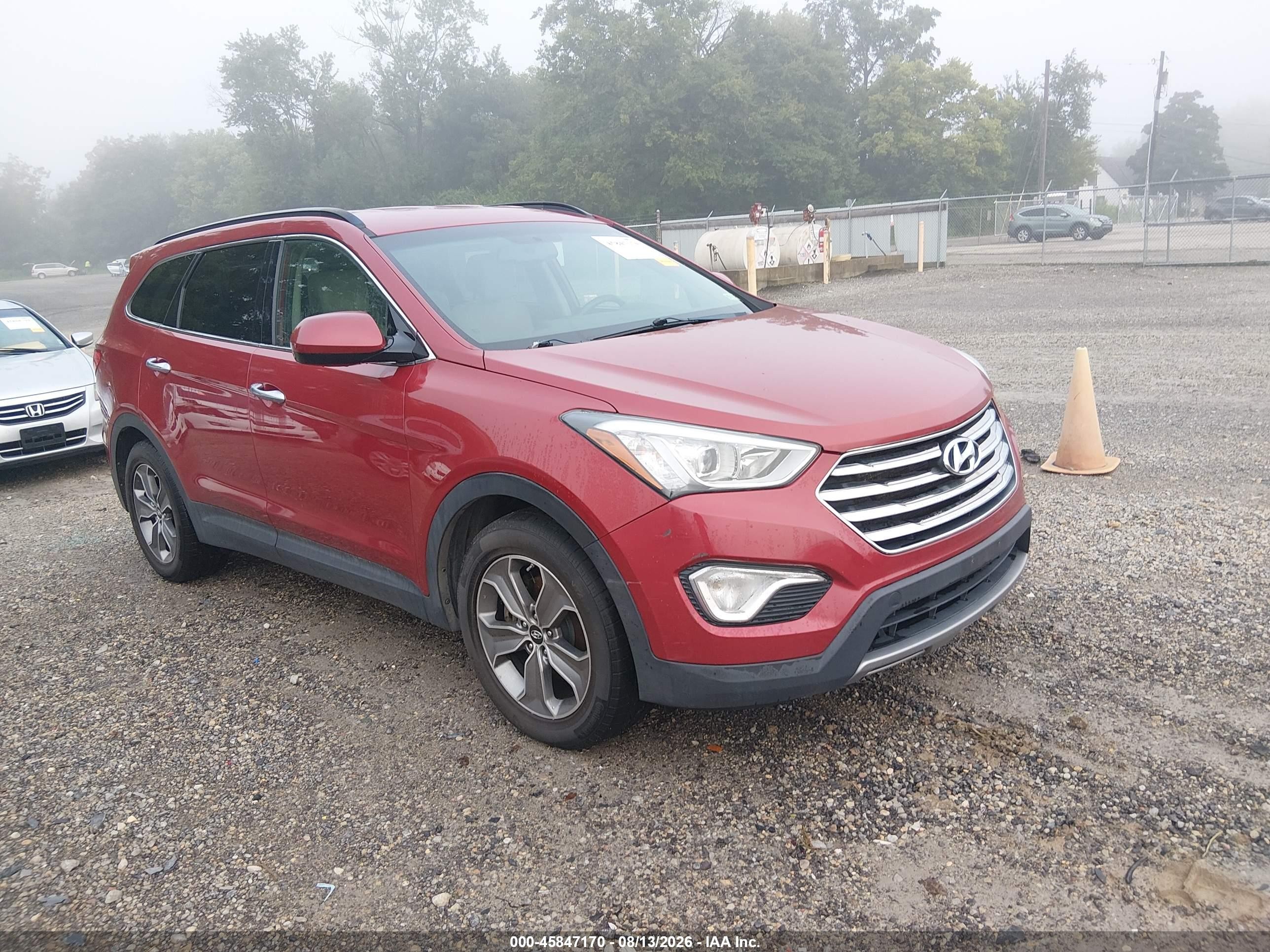 2016 Hyundai Santa Fe SE, VIN KM8SMDHF2GU161512 — Обычный износ