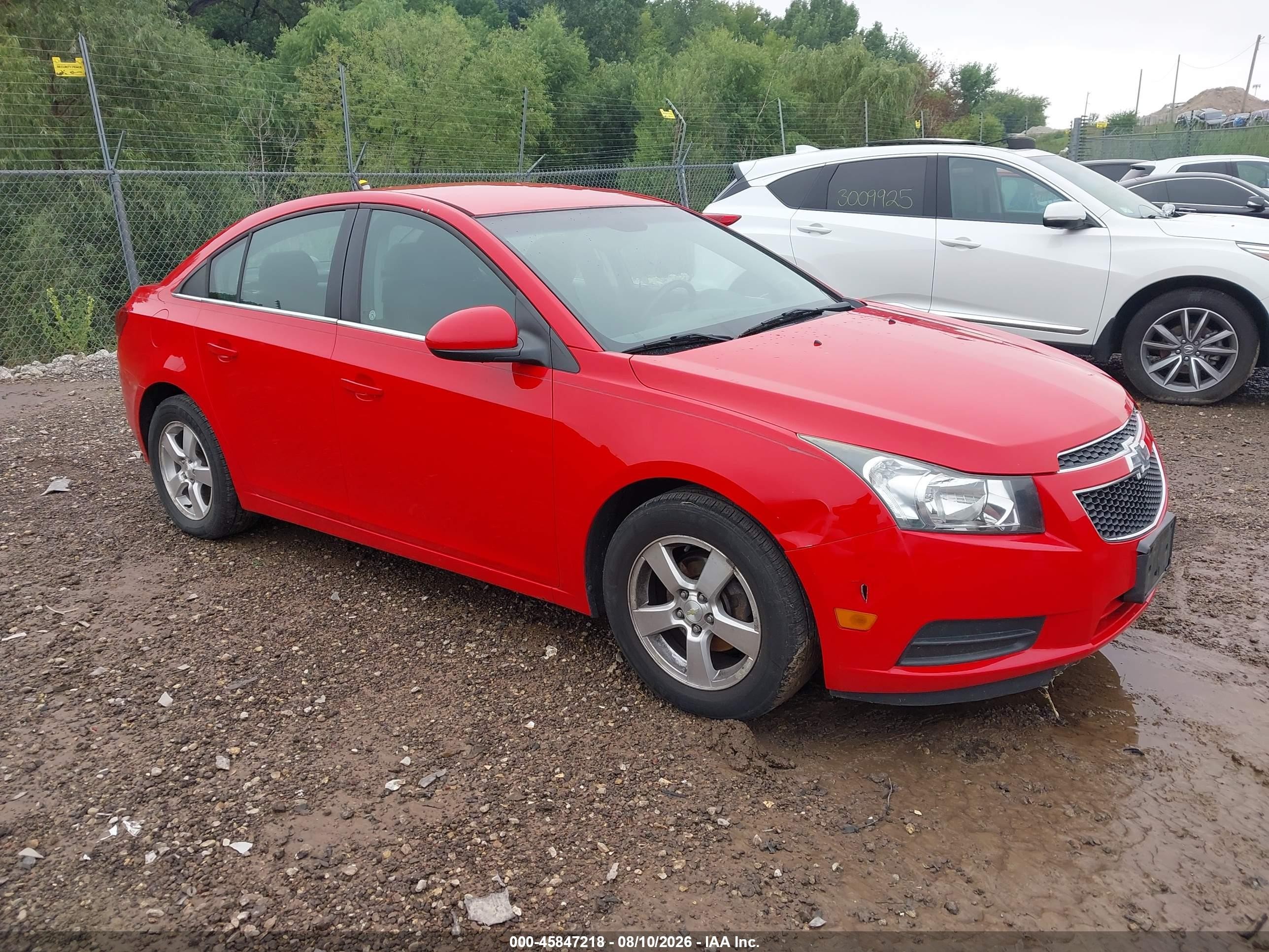 2014 Chevrolet Cruze 1LT, VIN 1G1PC5SB7E7213763 — Normal wear
