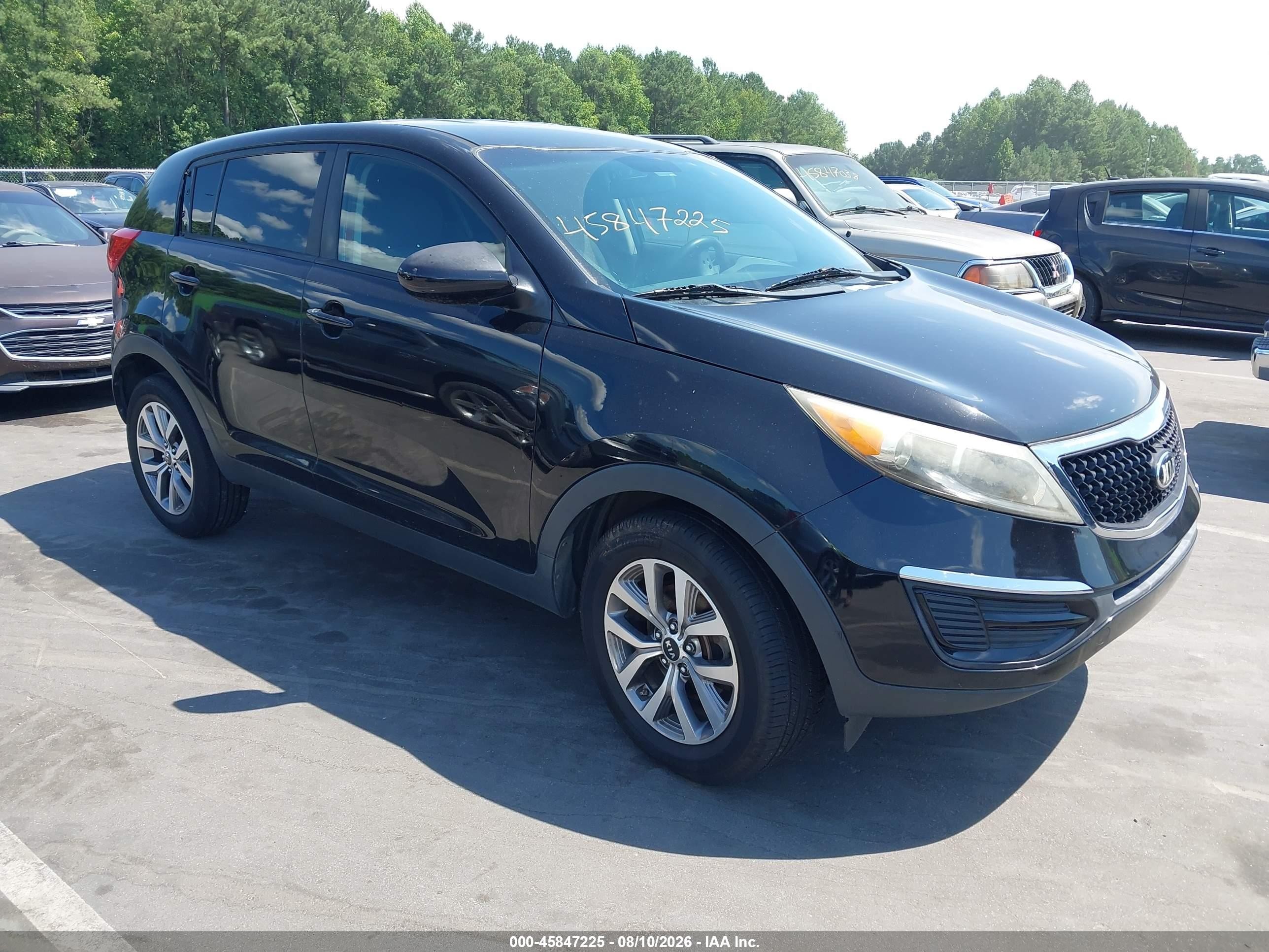 2014 Kia Sportage LX, VIN KNDPB3AC0E7665644 — Normal wear