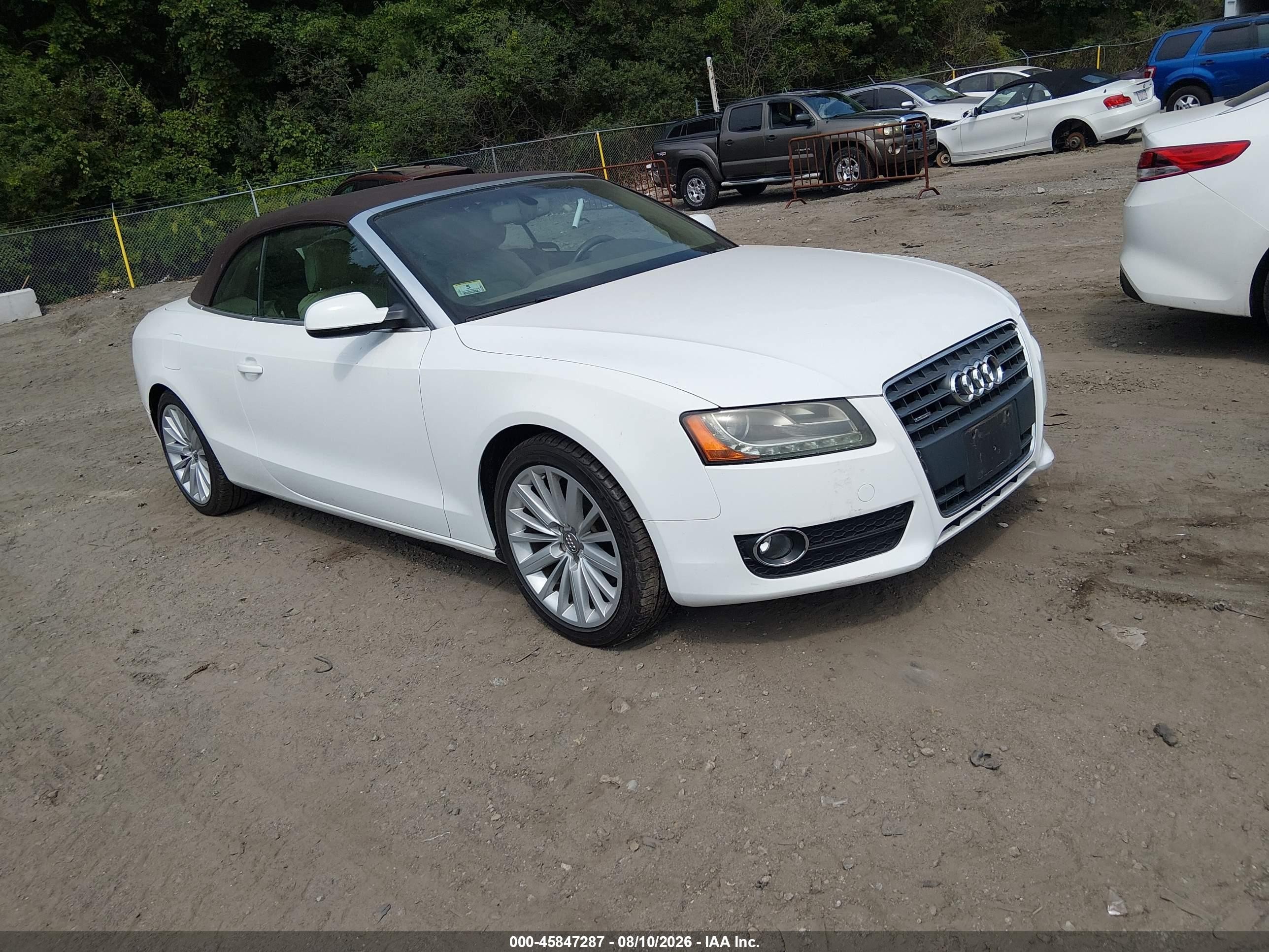 2011 Audi A5 Premium Plus, VIN WAULFAFH6BN016429 — Обычный износ