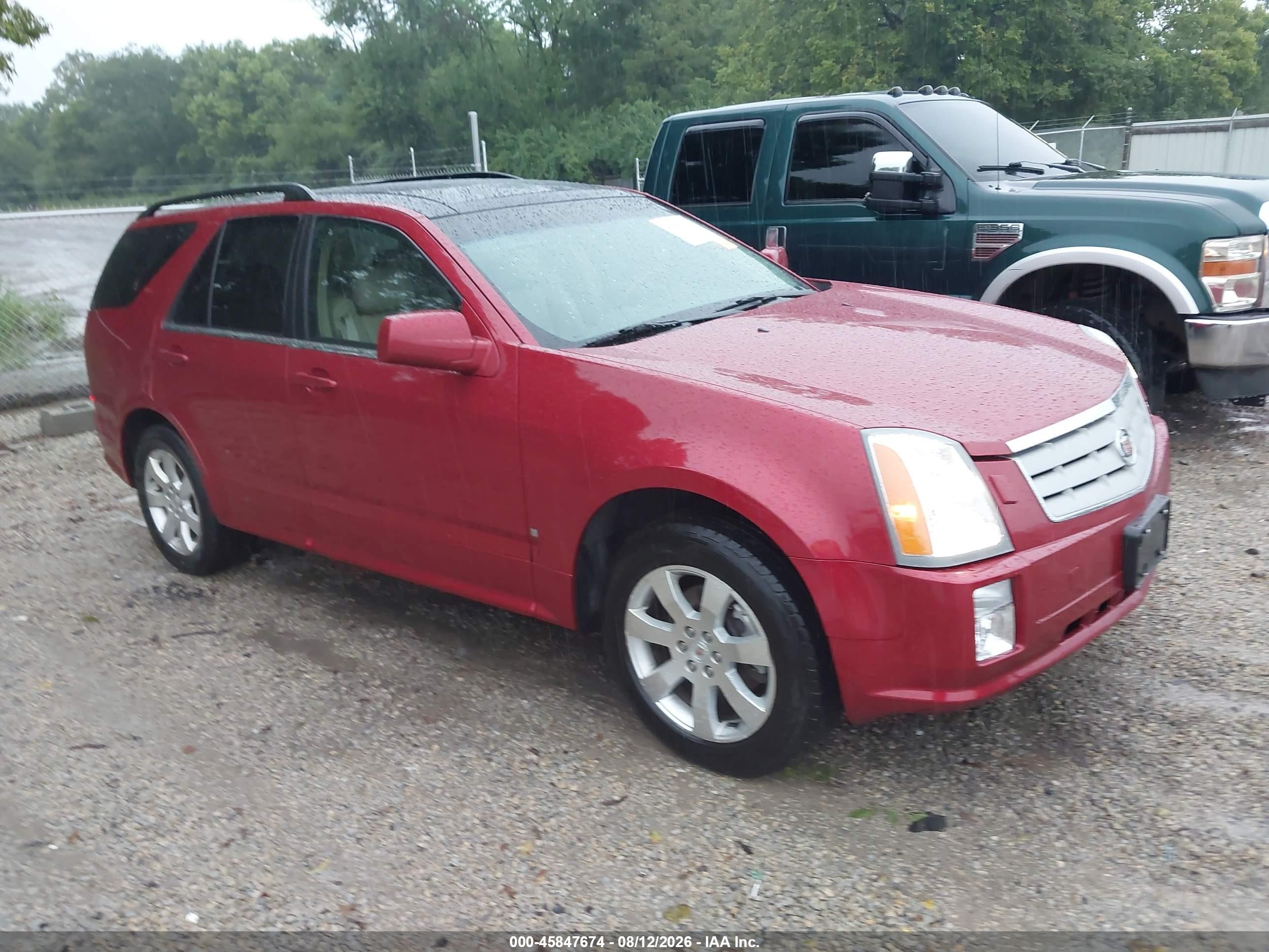 2008 Cadillac SRX AWD, VIN 1GYEE437280156831 — Обычный износ