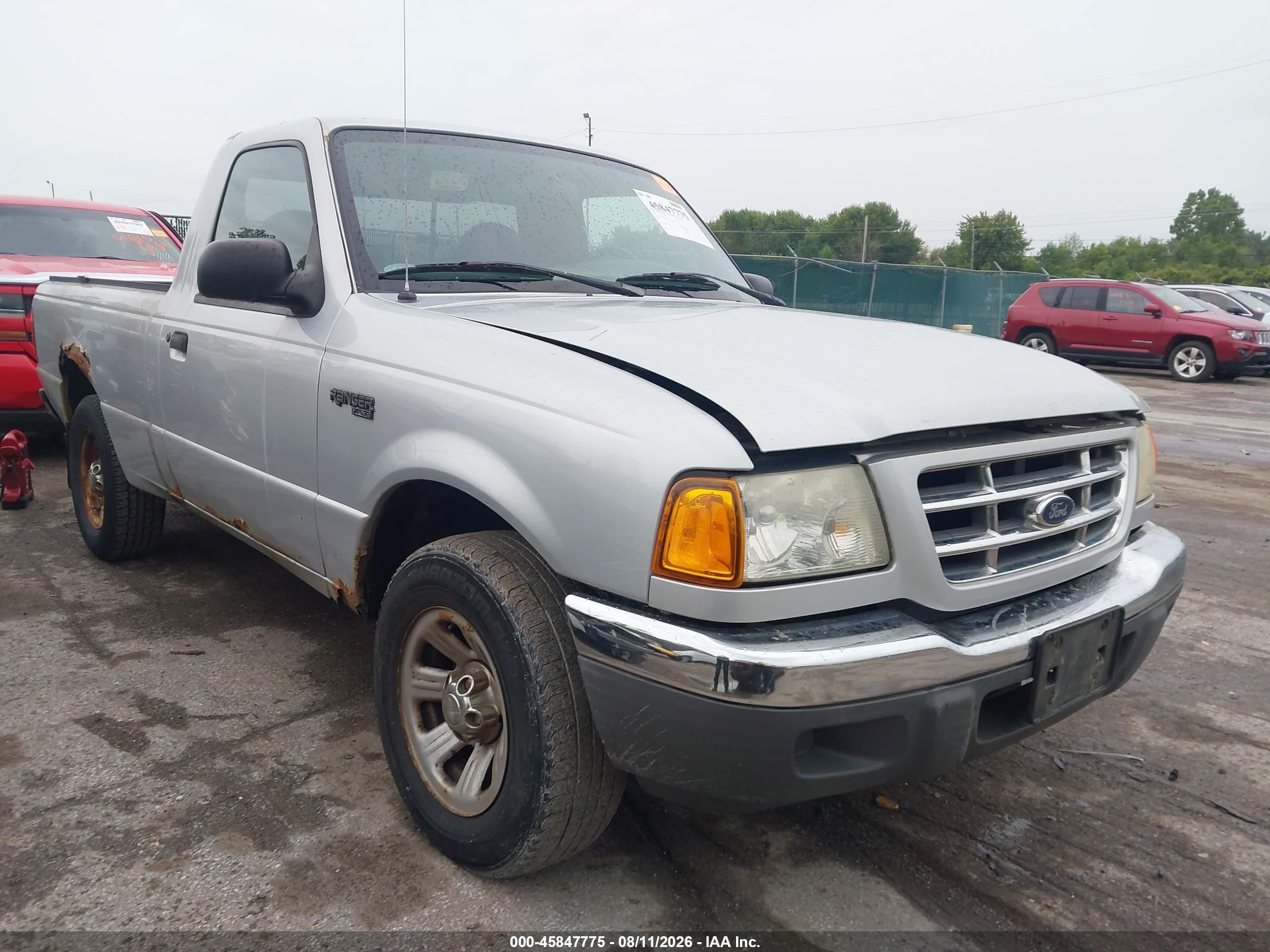 2002 Ford Ranger XL, VIN 1FTYR10D02TA21093 — Normal wear