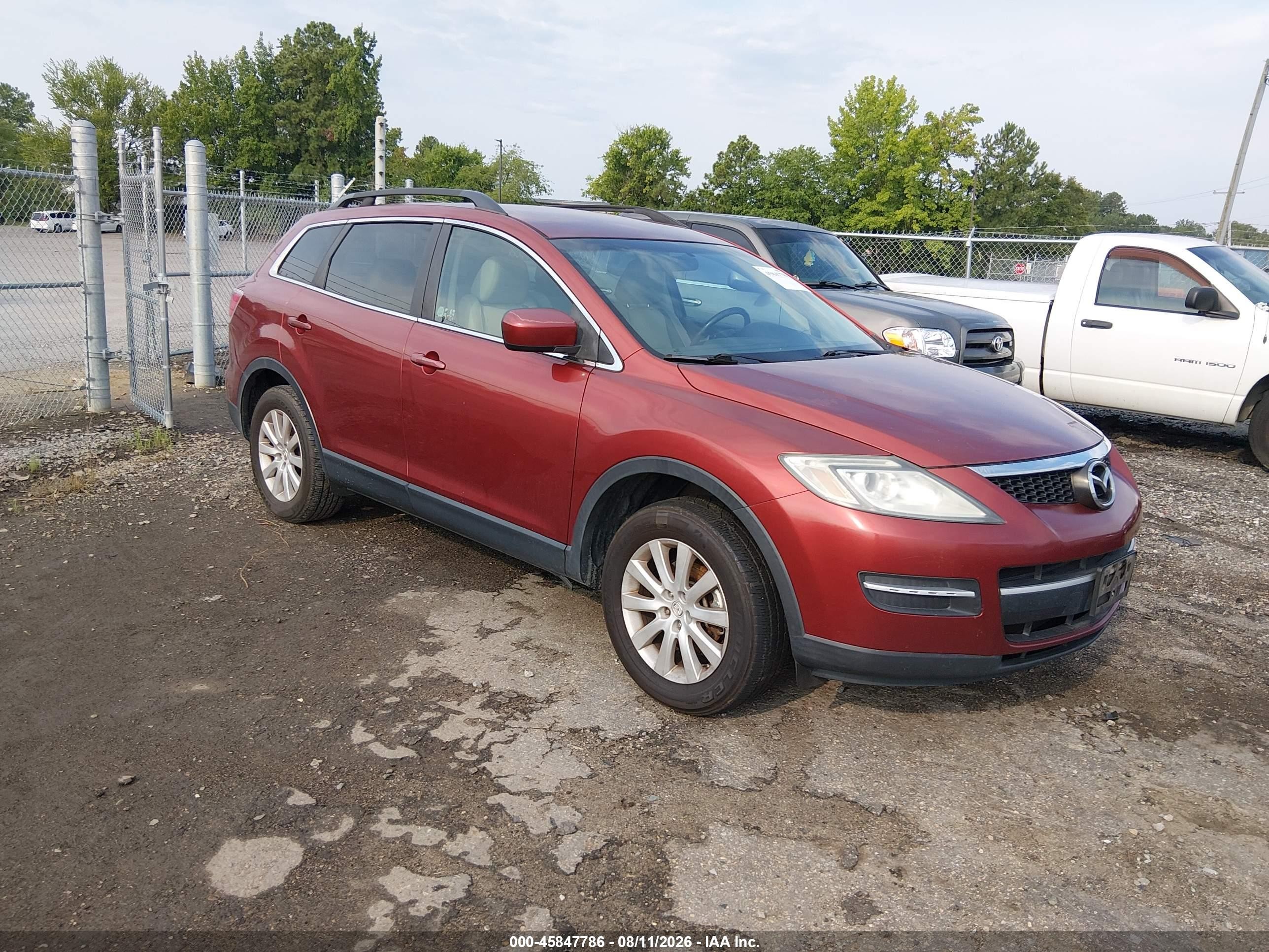2008 Mazda CX-9 Touring, VIN JM3TB28A380159730 — Обычный износ