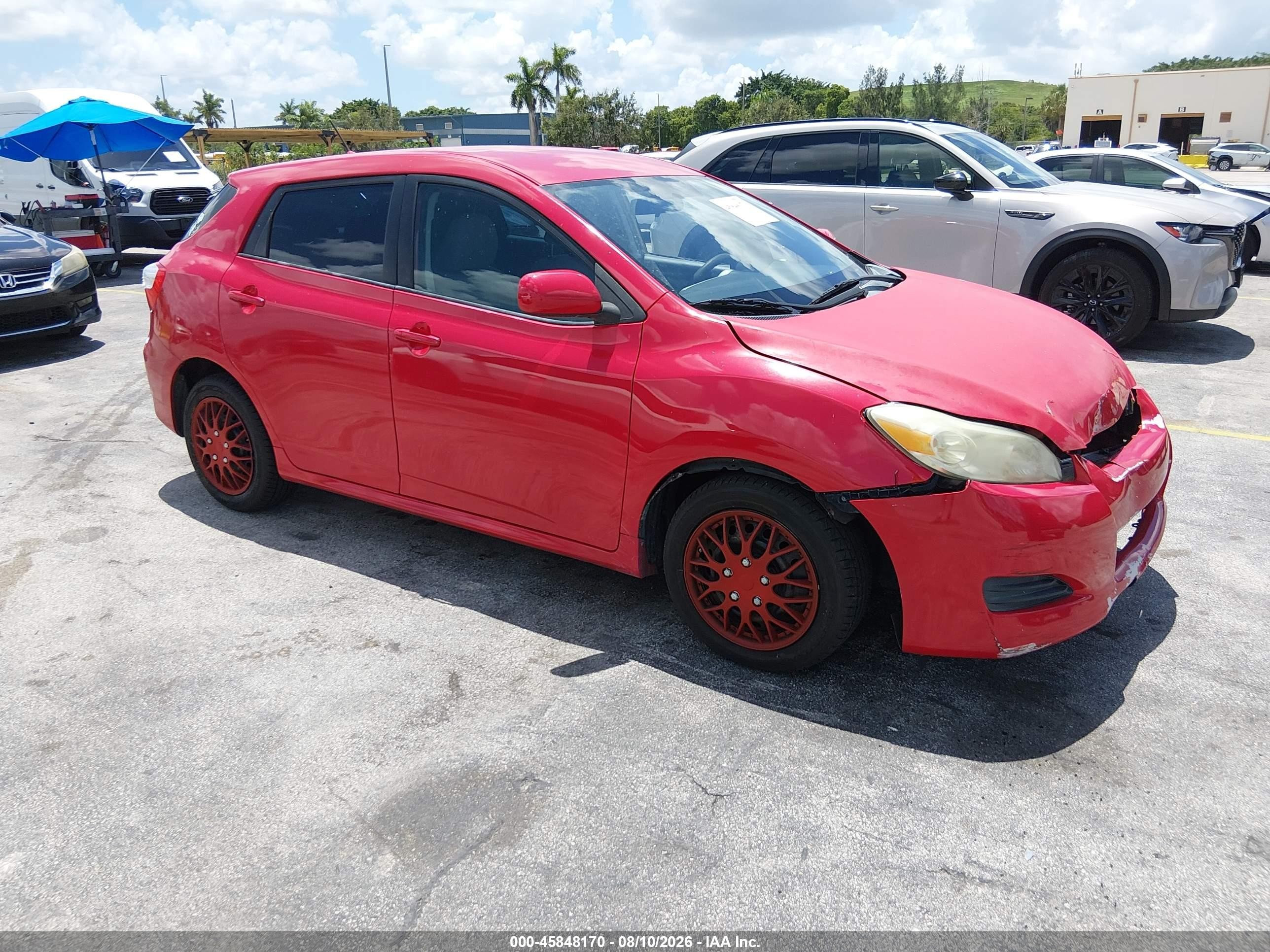 2009 Toyota Matrix, VIN 2T1KU40E99C071040 — Normal wear