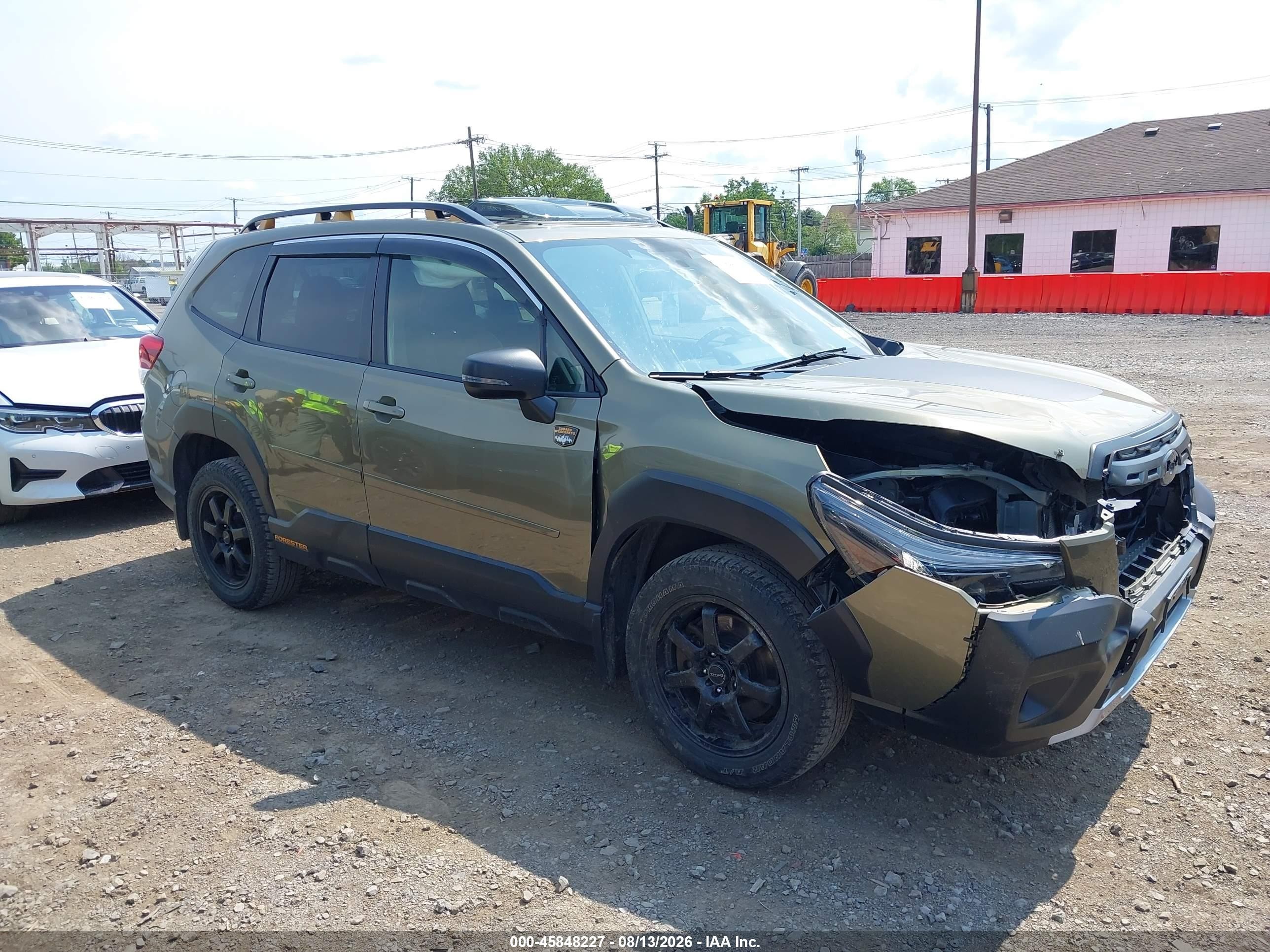 2023 Subaru Forester Wilderness, VIN JF2SKAMCXPH509829 — Перед