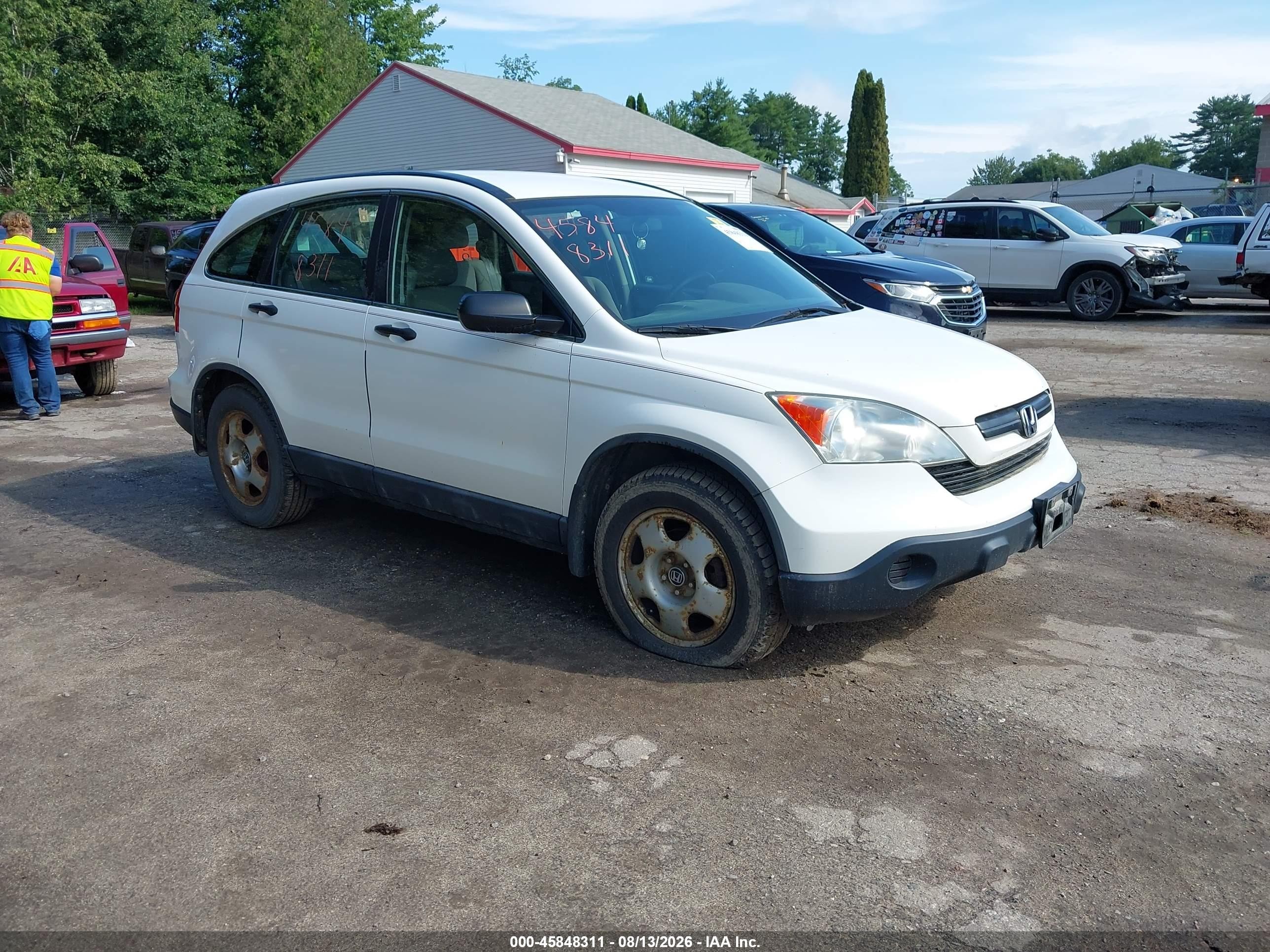 2009 Honda CR-V LX, VIN 5J6RE48359L052700 — Обычный износ