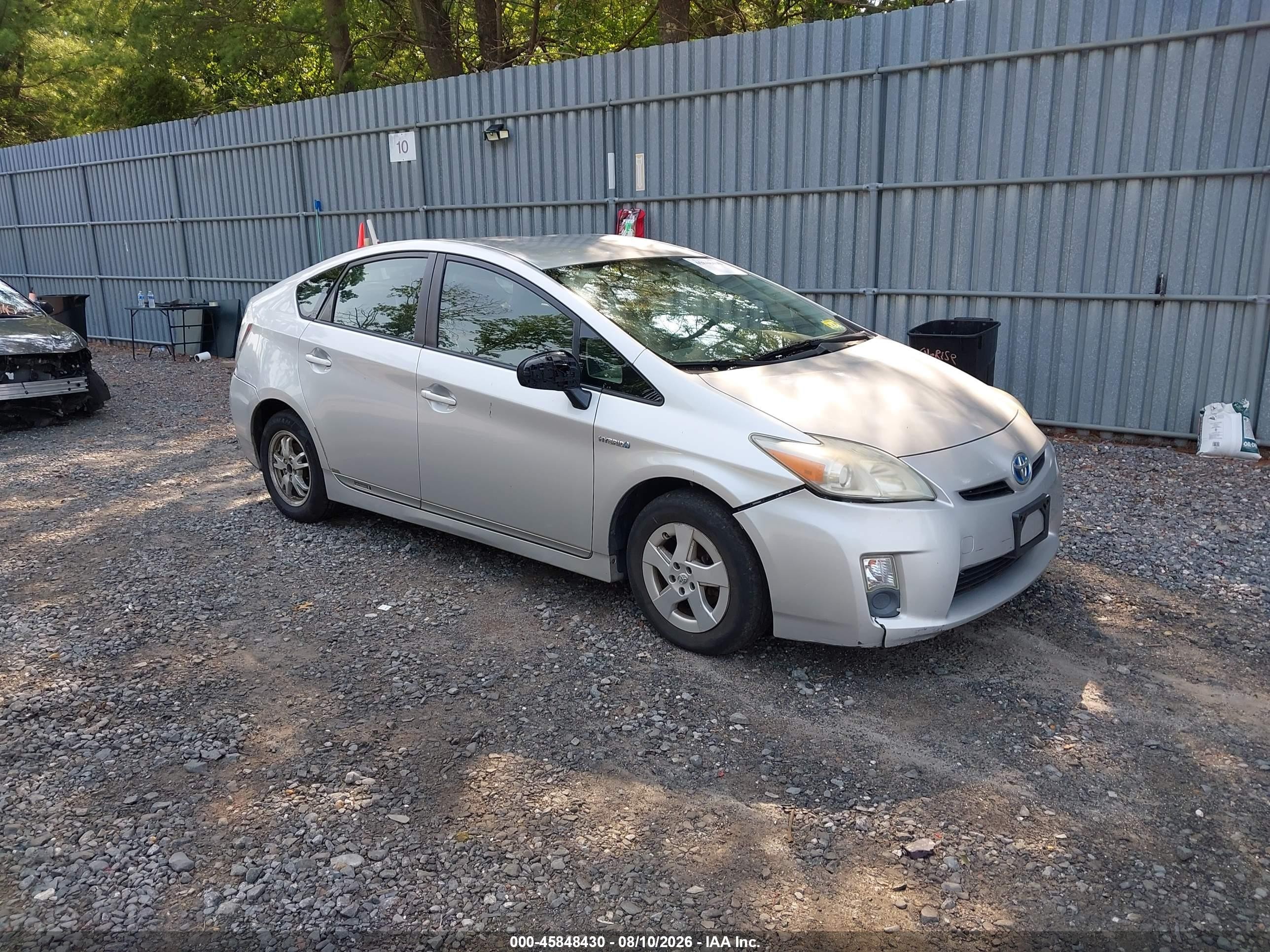 2010 Toyota Prius III, VIN JTDKN3DU5A0201953 — Normal wear