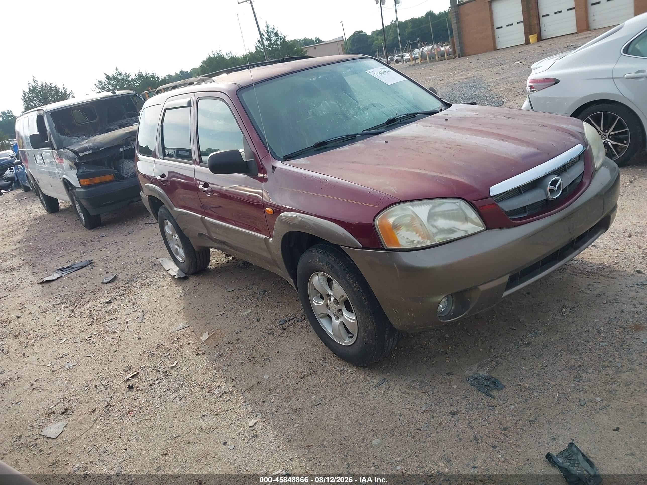 2004 Mazda Tribute ES, VIN 4F2CZ06124KM01756 — Normal wear