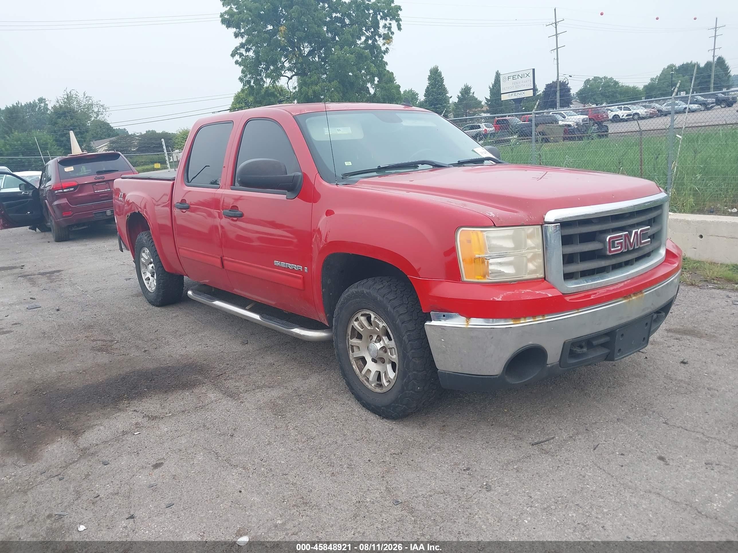 2008 GMC Sierra 1500 SLT, VIN 2GTEK133081119467 — Обычный износ