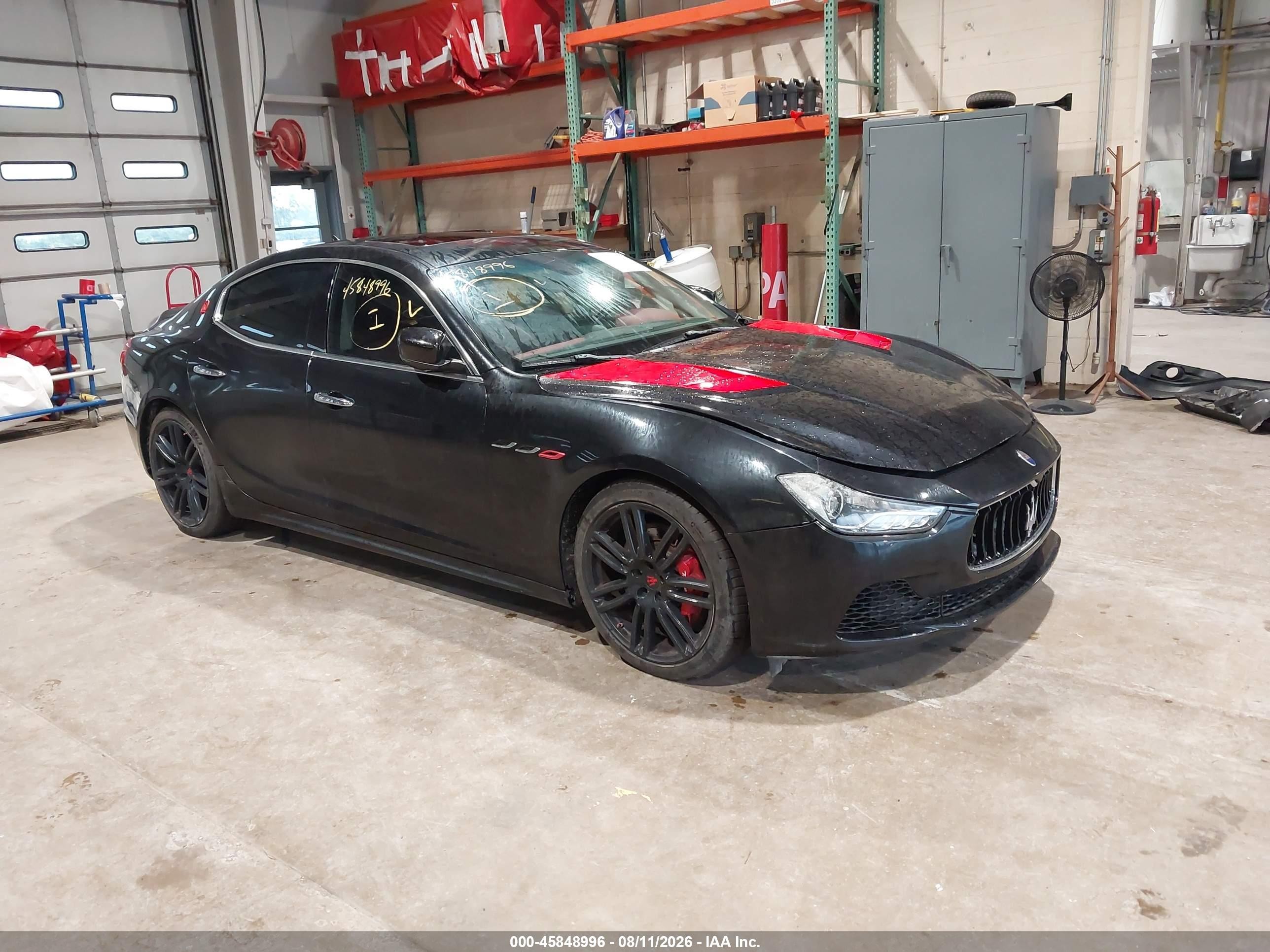 2015 Maserati Ghibli S Q4, VIN ZAM57RTA0F1138050 — All over