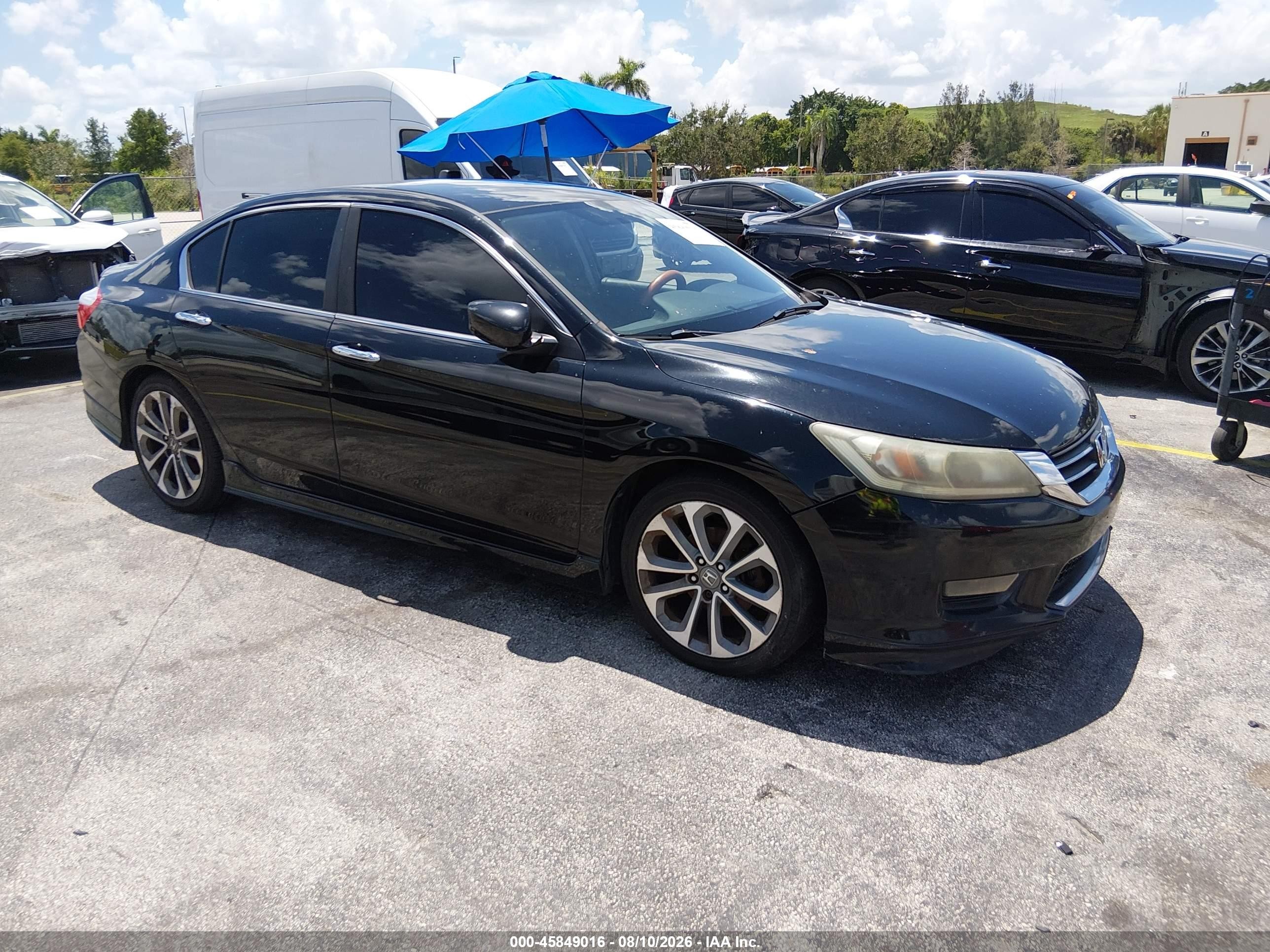 2014 Honda Accord Sport, VIN 1HGCR2E55EA079414 — Normal wear