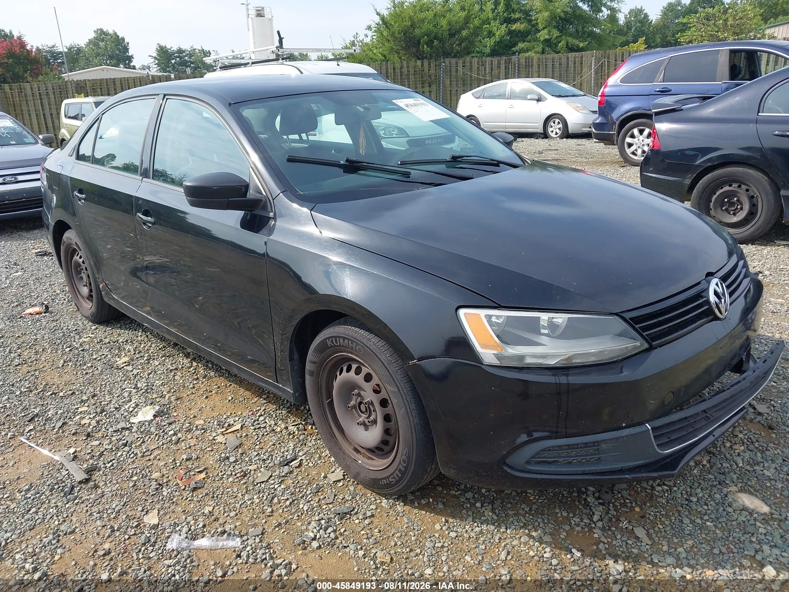 2012 Volkswagen Jetta, VIN 3VW2K7AJ0CM468103 — Normal wear