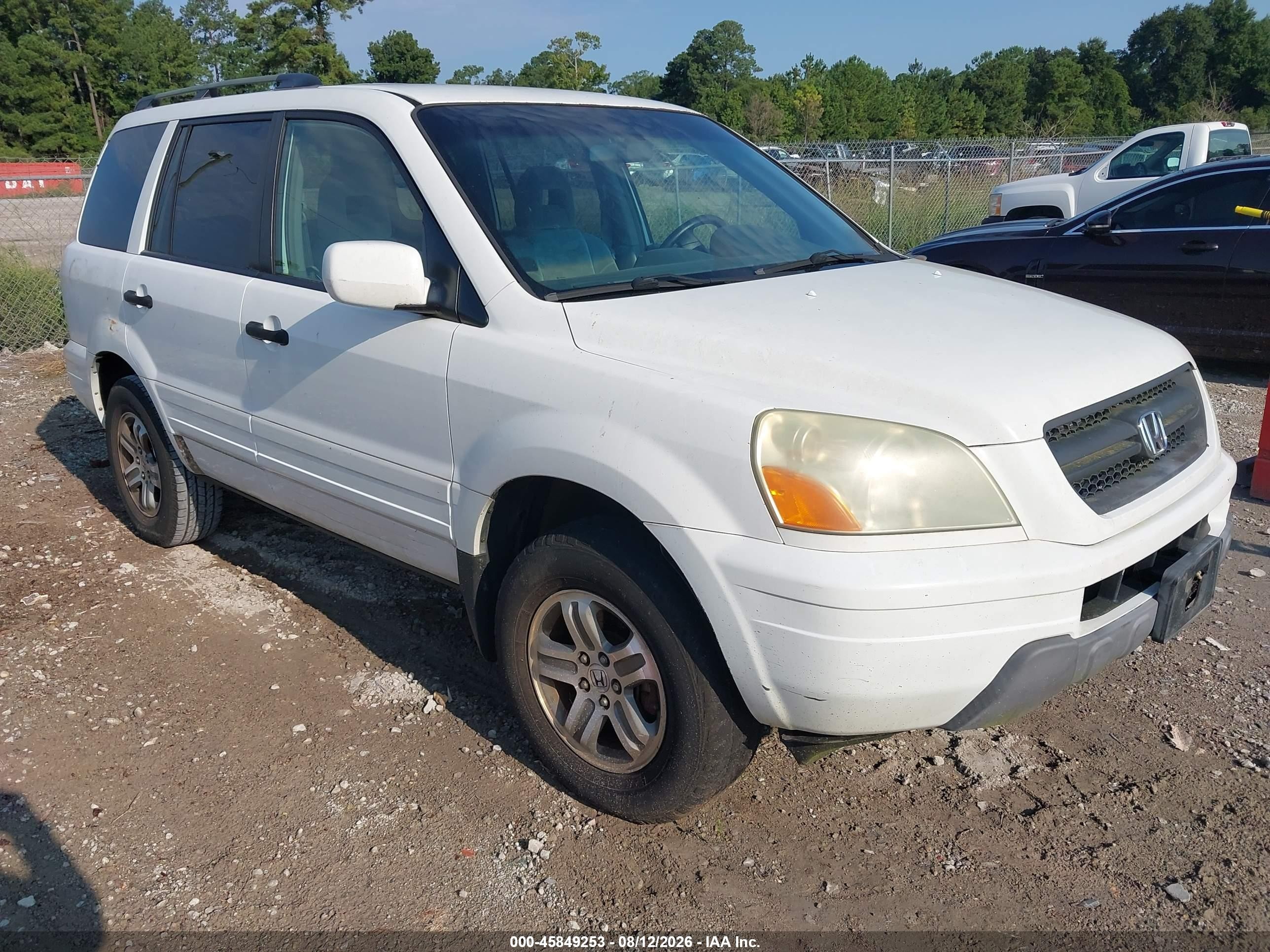 2004 Honda Pilot EX, VIN 2HKYF18424H602339 — Обычный износ