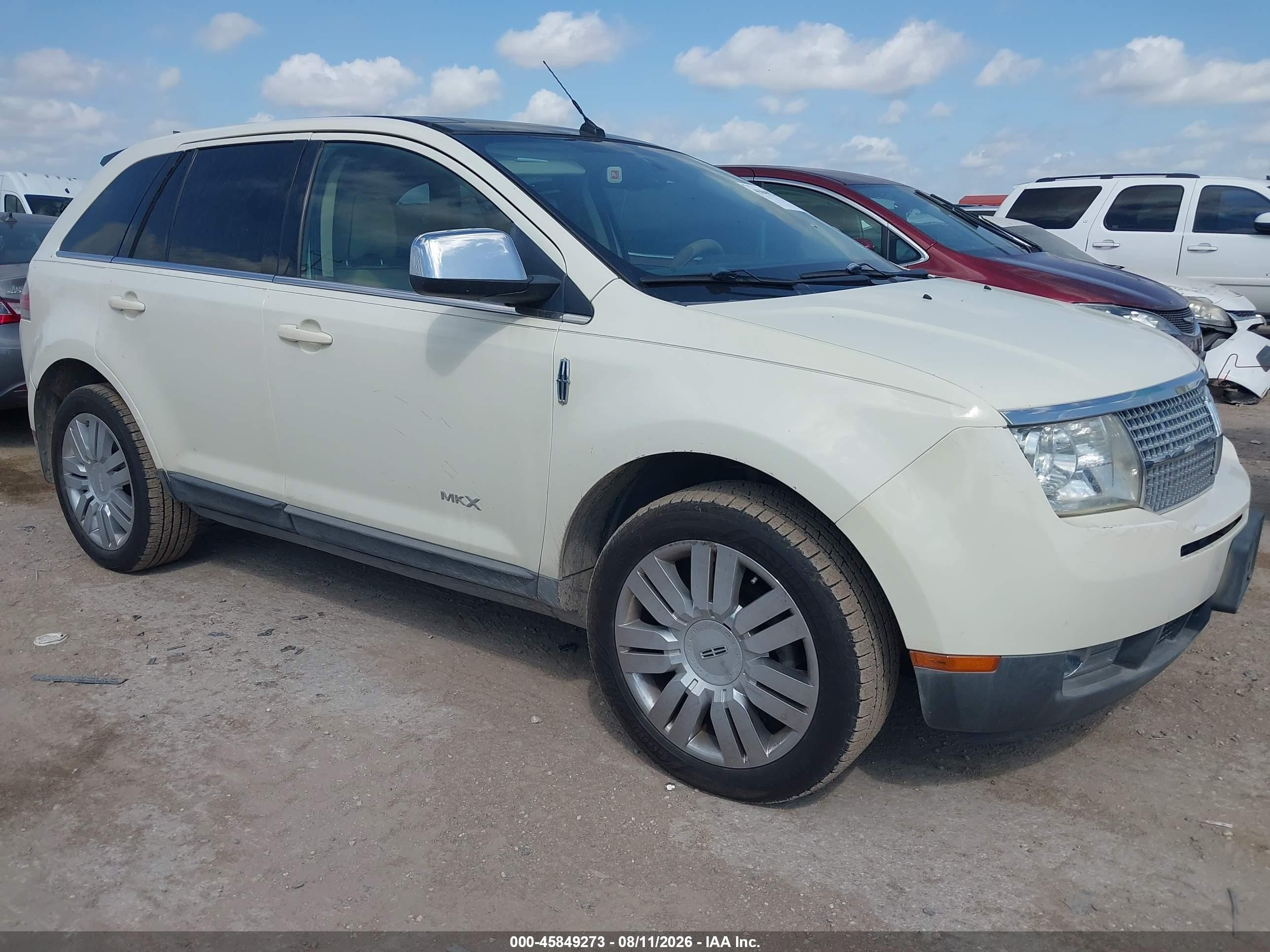 2008 Lincoln MKX, VIN 2LMDU88C68BJ36095 — Normal wear