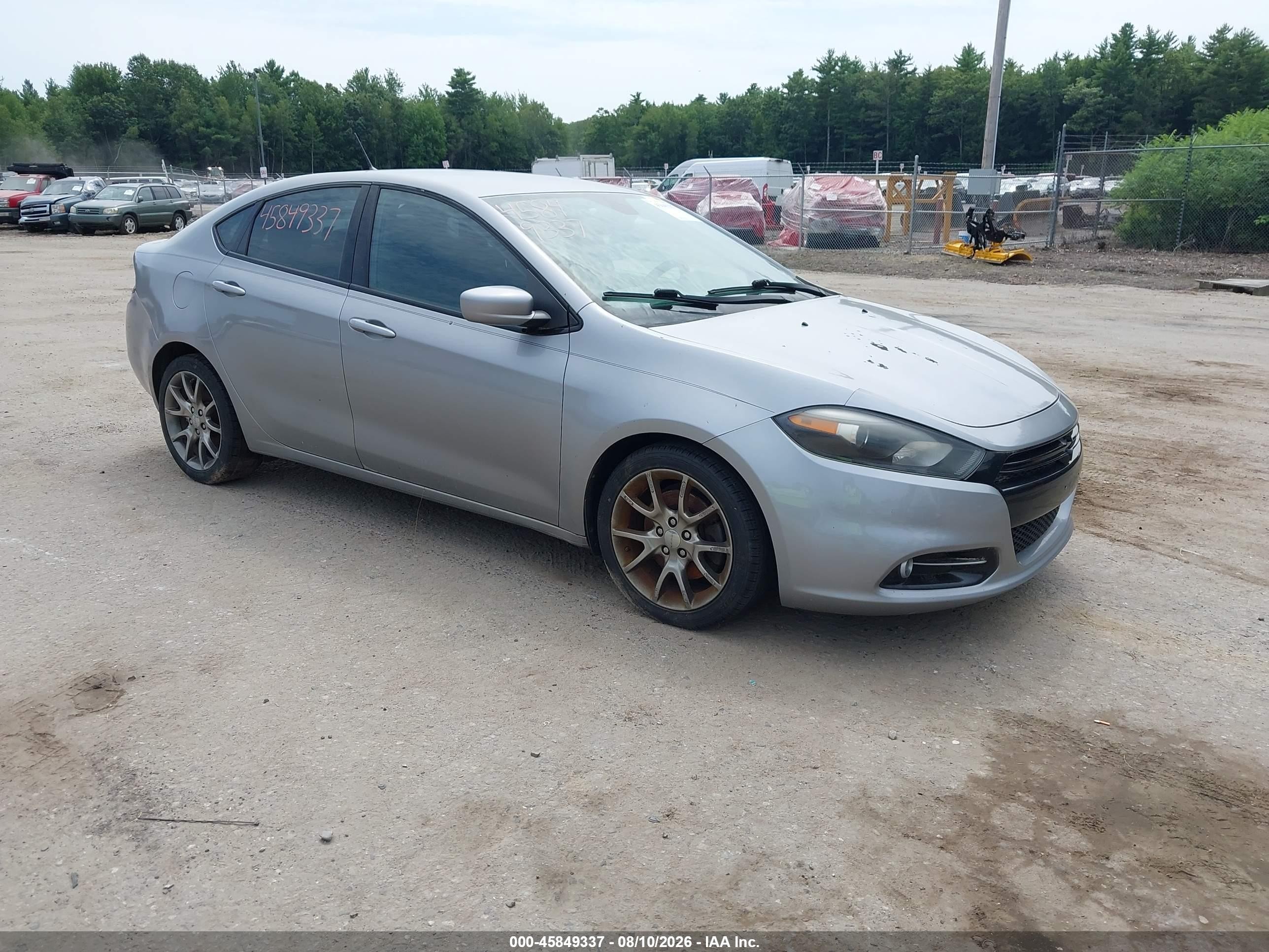 2015 Dodge Dart SXT, VIN 1C3CDFBB2FD141550 — Normal wear