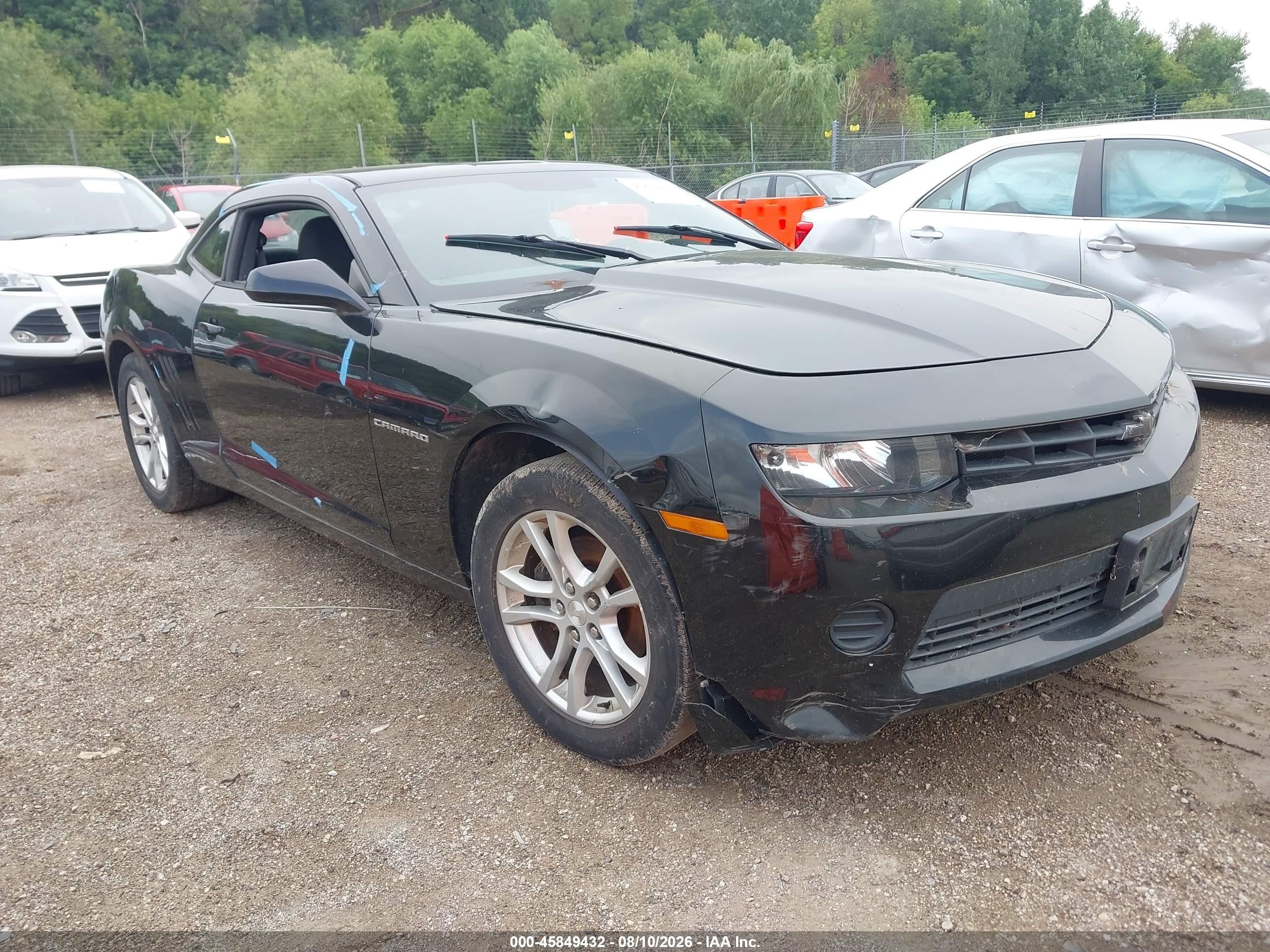 2014 Chevrolet Camaro LS, VIN 2G1FA1E35E9199939 — Обычный износ