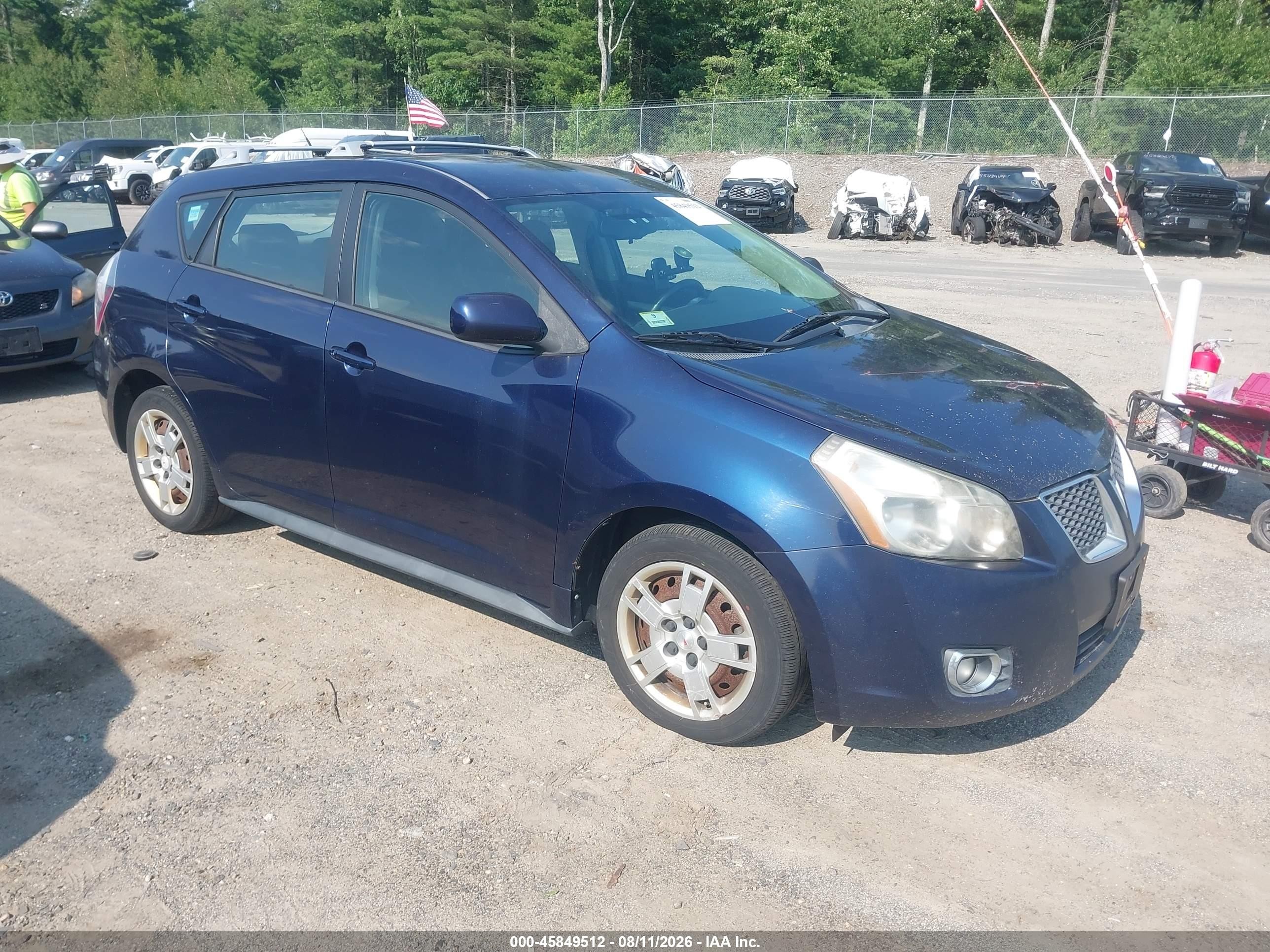 2009 Pontiac Vibe 1SB, VIN 5Y2SP67099Z437467 — Обычный износ