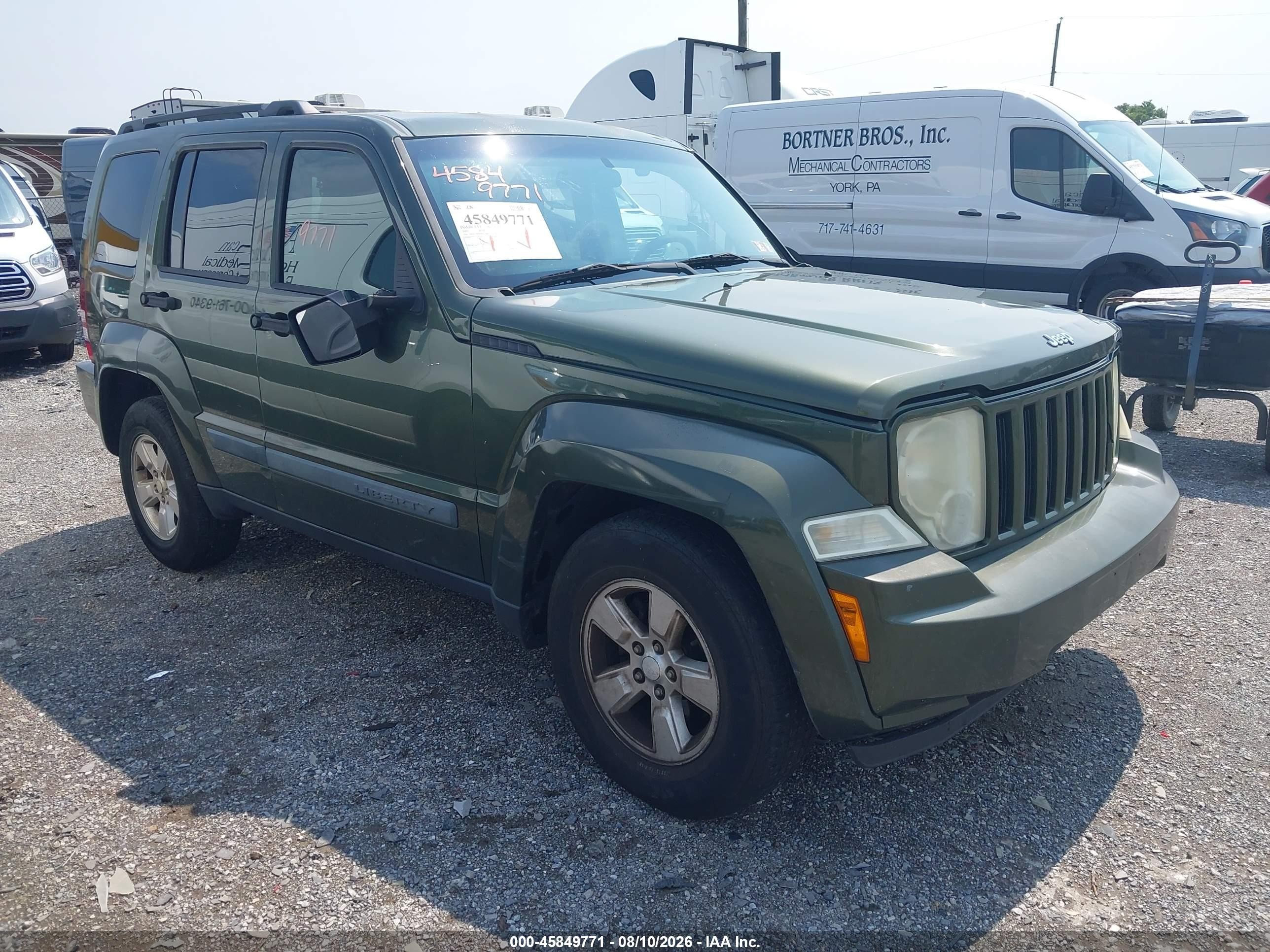 2009 Jeep Liberty Rocky Mountain, VIN 1J8GN28K89W513047 — Обычный износ