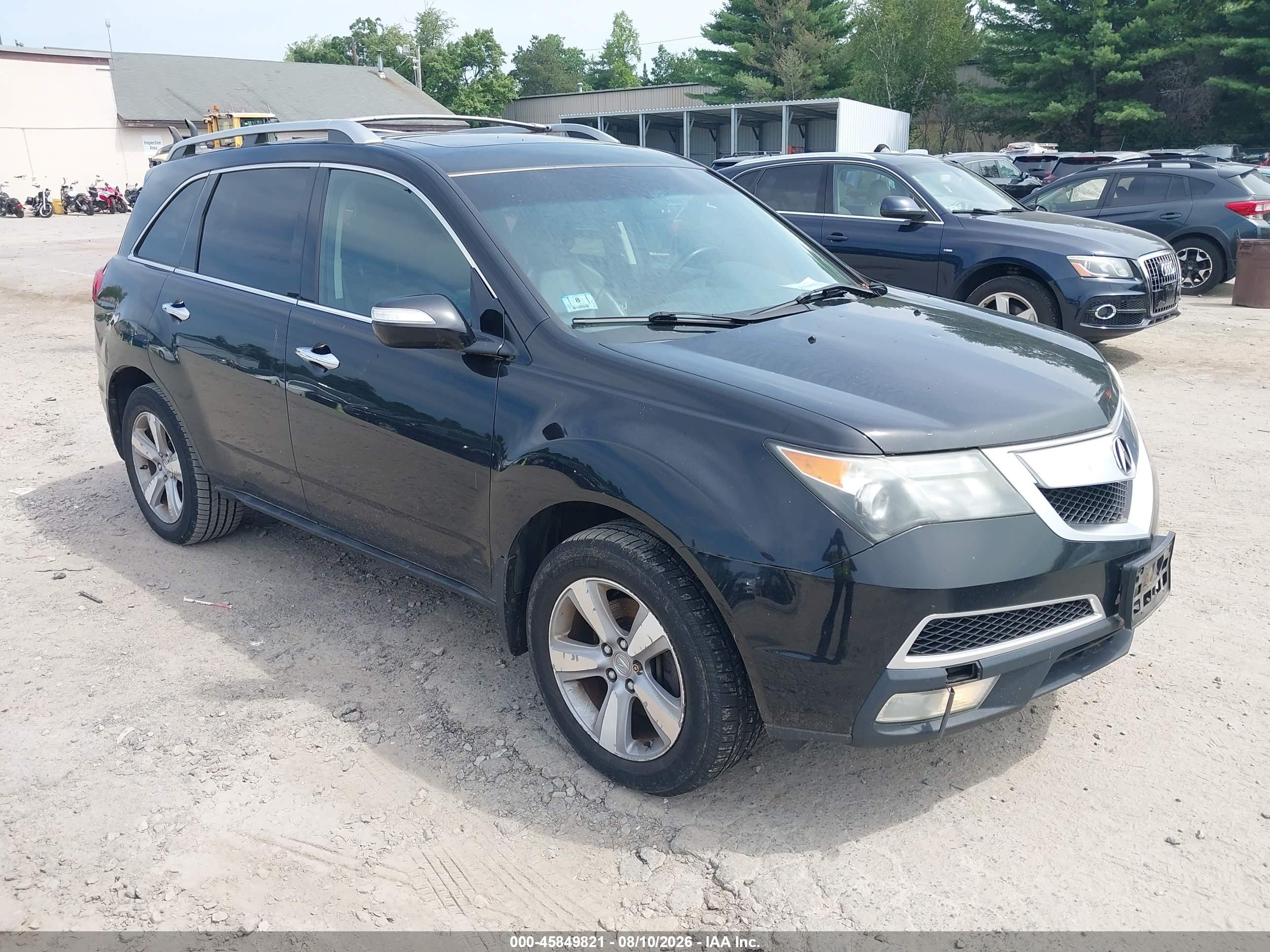 2013 Acura MDX, VIN 2HNYD2H23DH502280 — Обычный износ