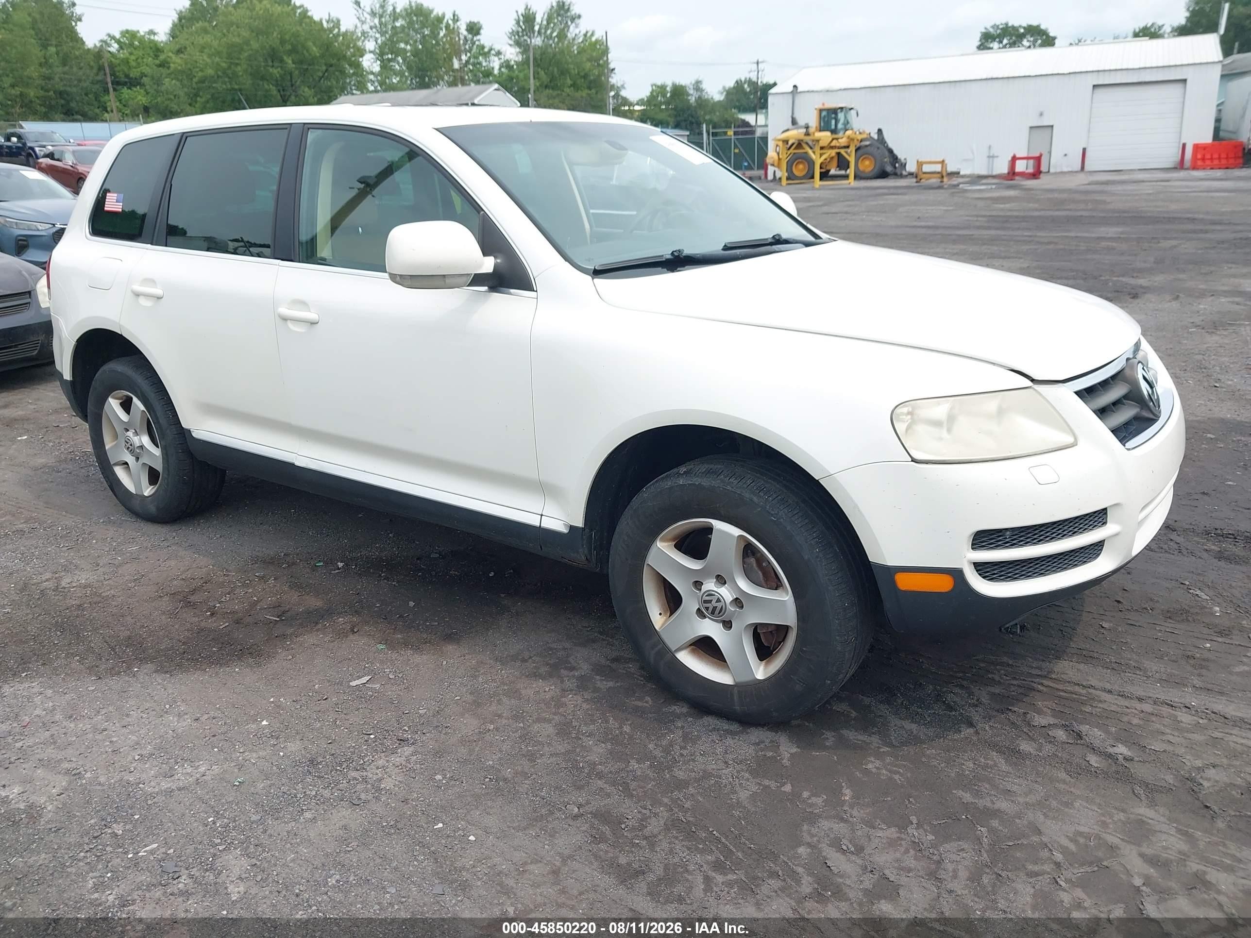 2006 Volkswagen Touareg 3.2L V6, VIN WVGZG77L26D043277 — Обычный износ