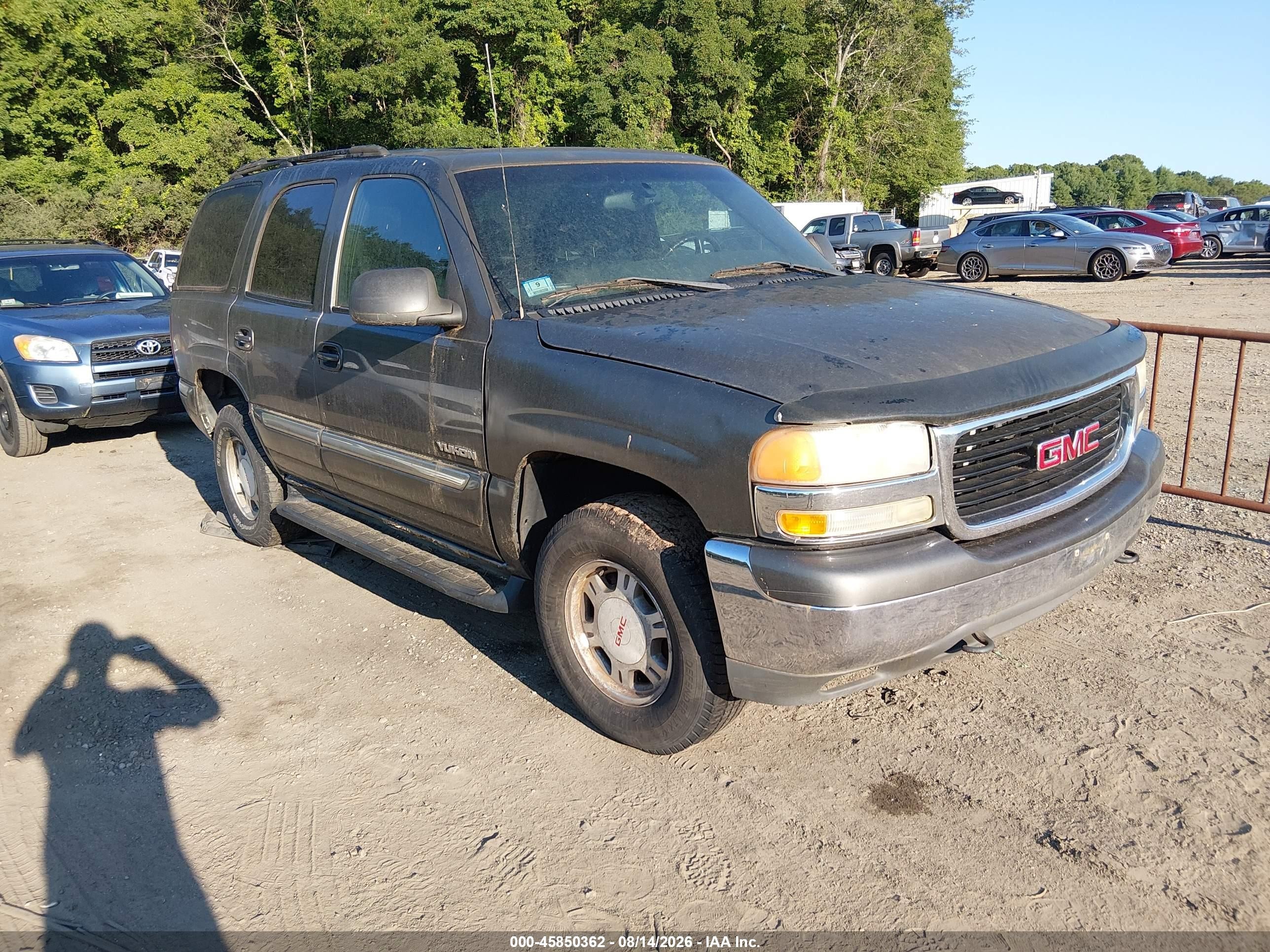 2001 GMC Yukon SLE, VIN 1GKEK13T21J312753 — Обычный износ