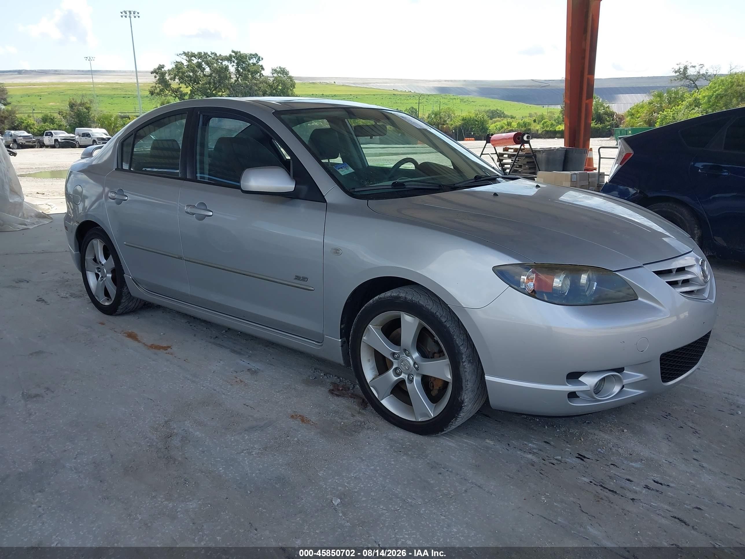 2005 Mazda 3 s, VIN JM1BK323151238680 — Rear end