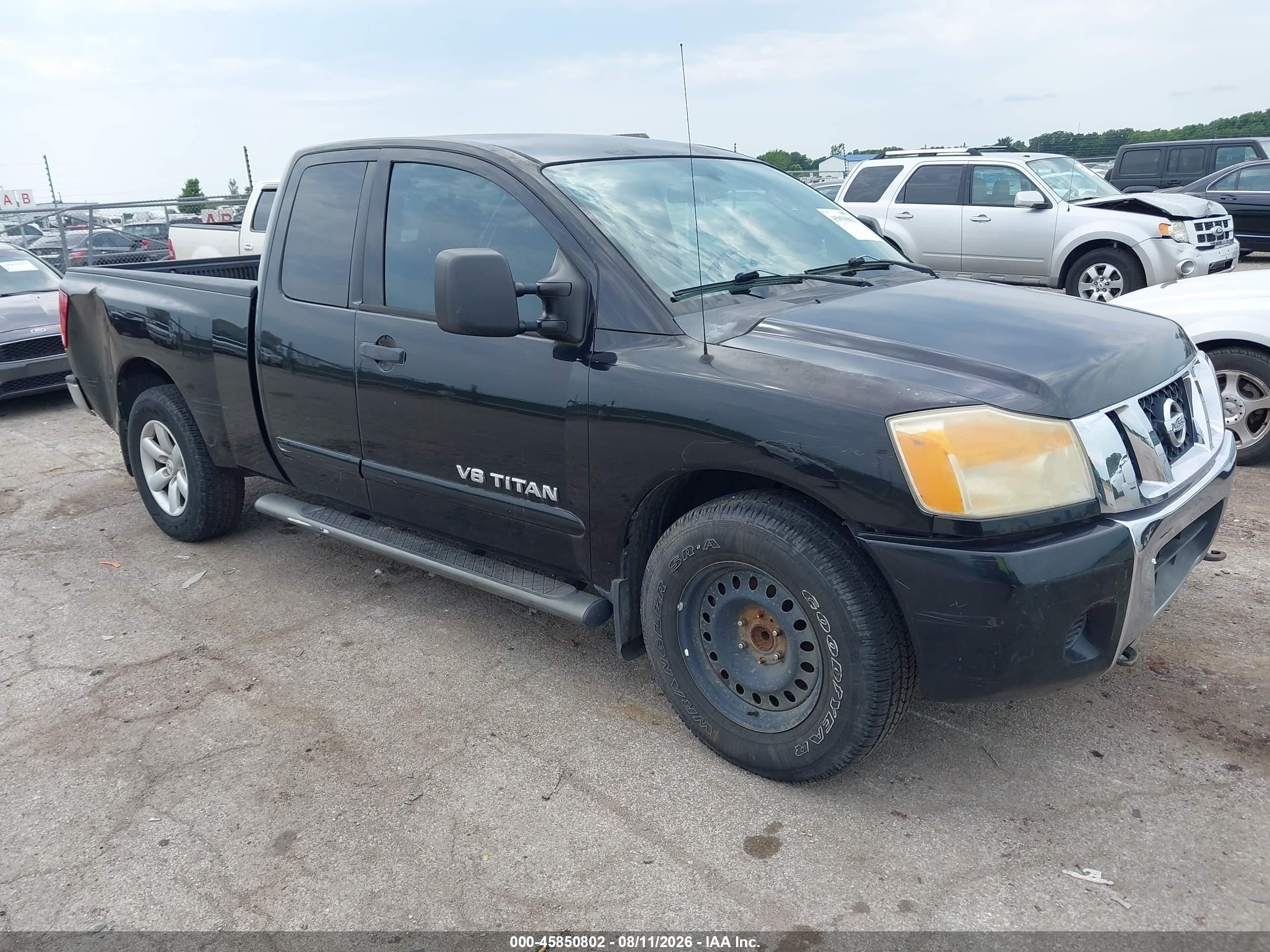 2009 Nissan Titan SE, VIN 1N6BA06A79N305708 — Normal wear