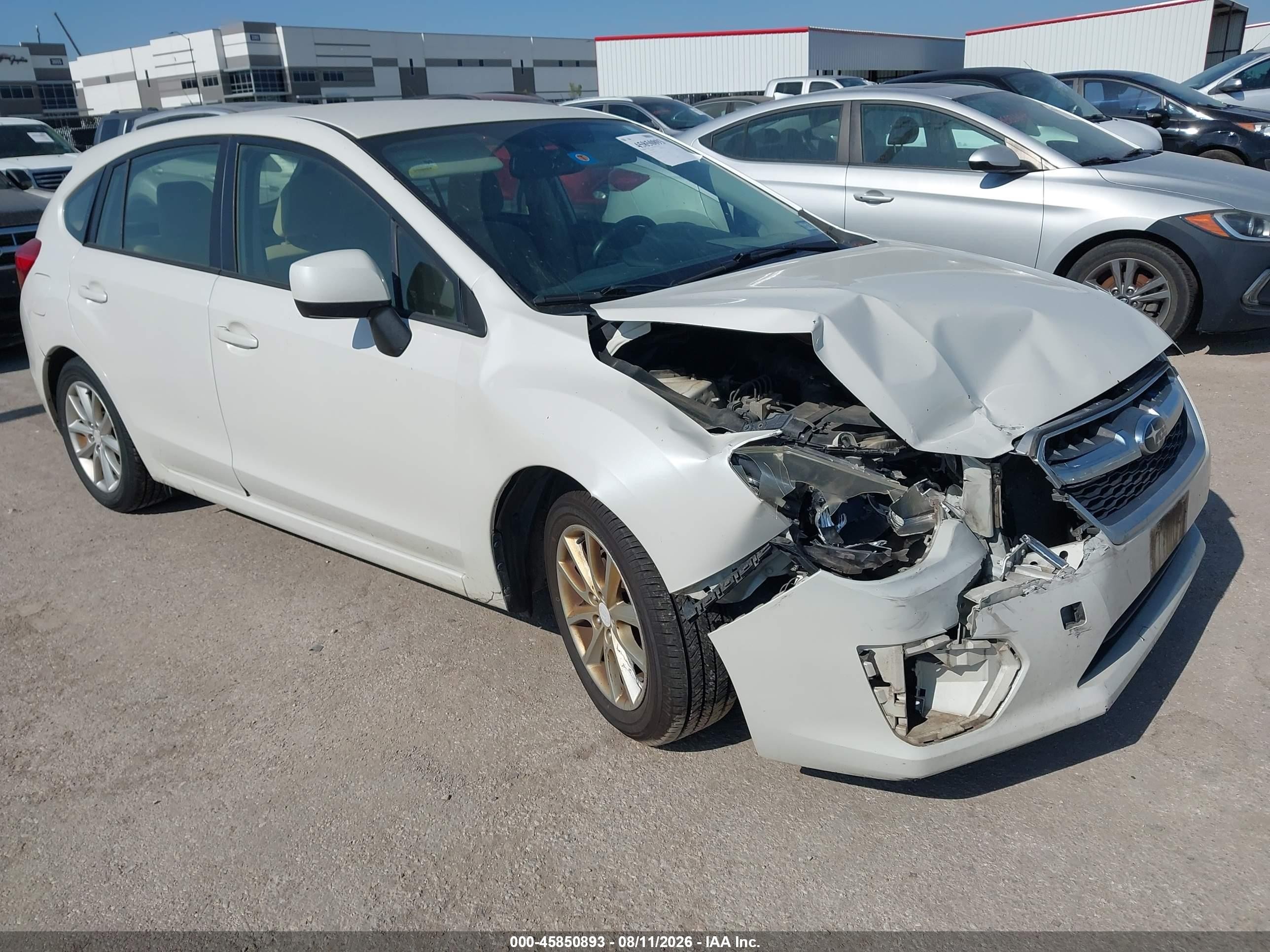 2014 Subaru Impreza Premium, VIN JF1GPAC68E8262802 — Normal wear