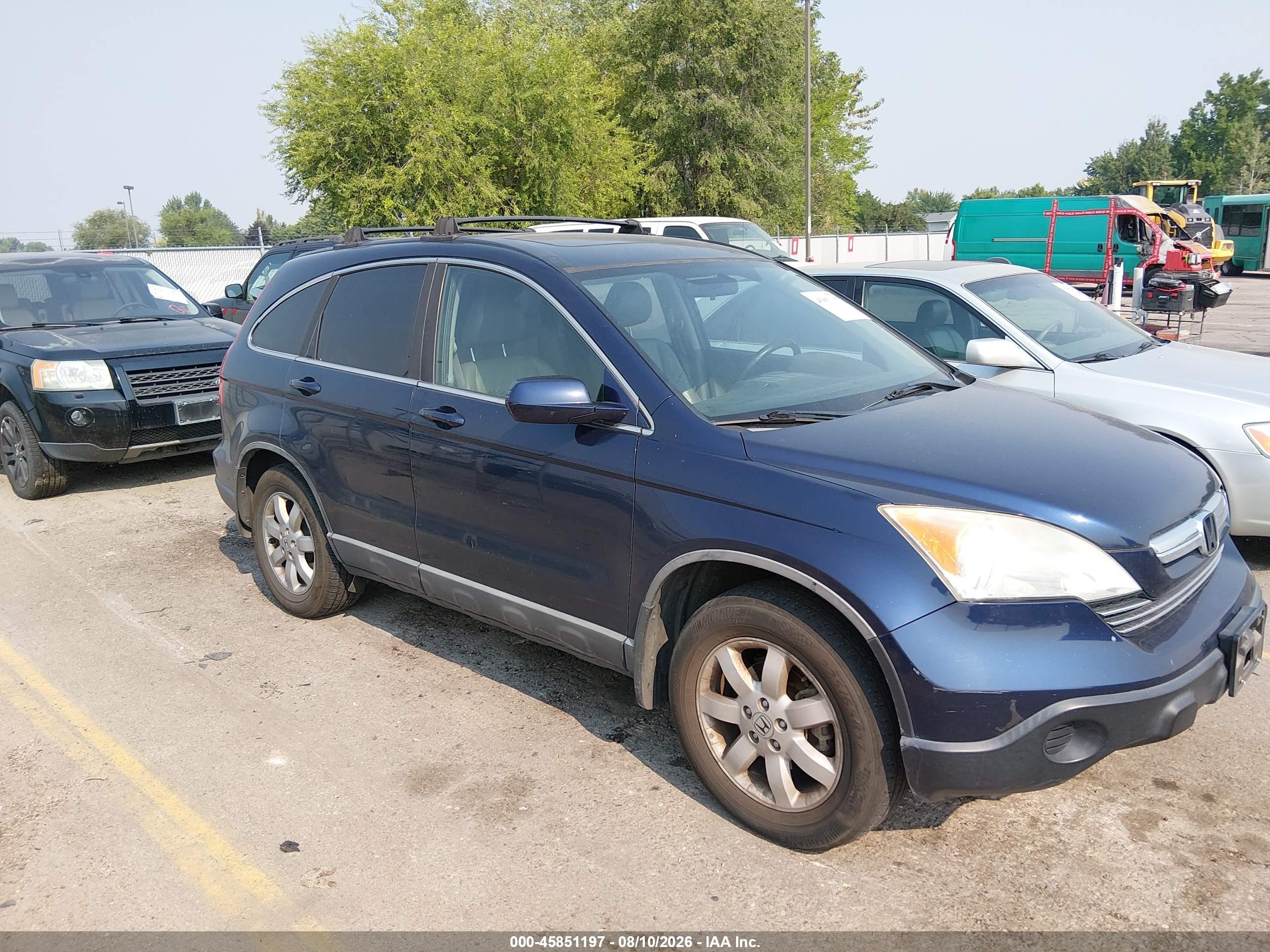 2009 Honda CR-V EX-L, VIN 5J6RE48759L036113 — Обычный износ