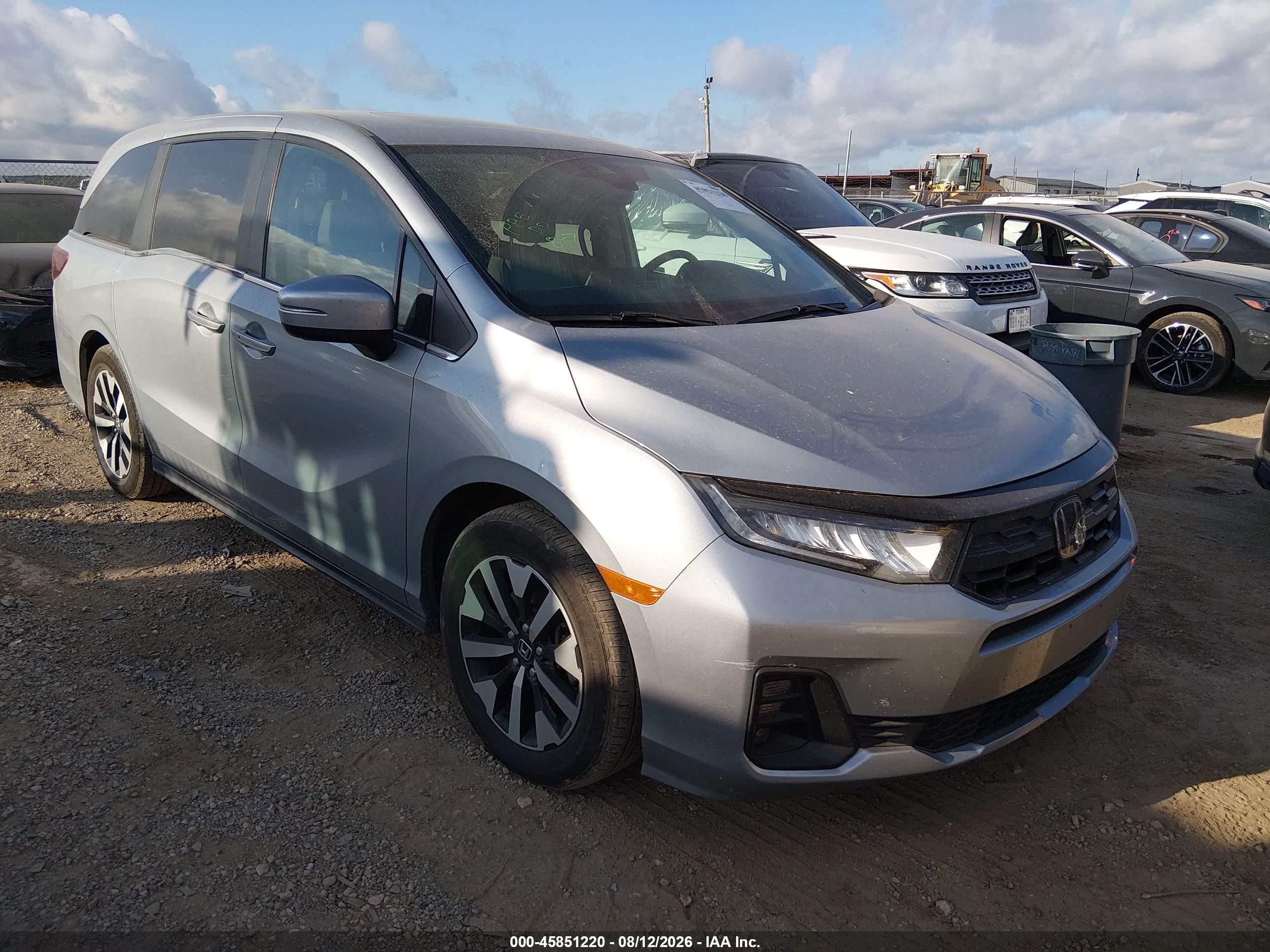 2025 Honda Odyssey EX-L, VIN 5FNRL6H65SB074741 — Side