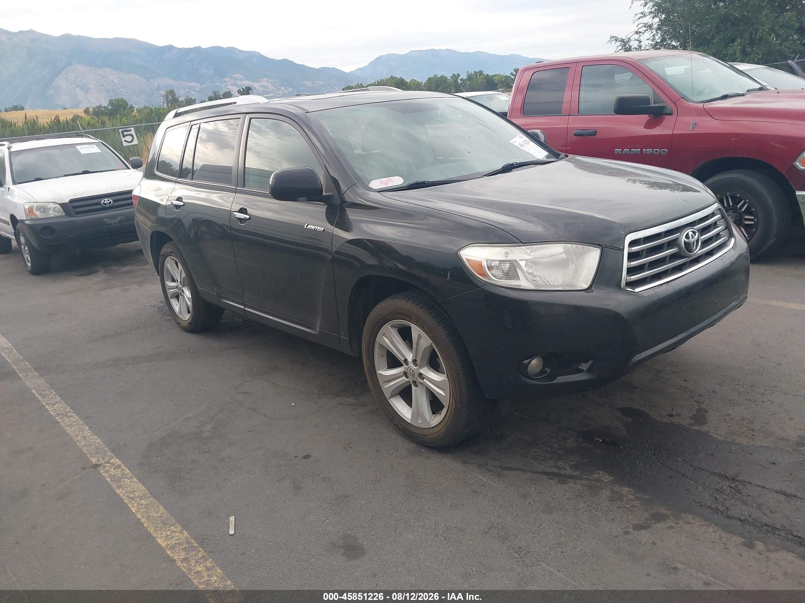 2010 Toyota Highlander Limited, VIN 5TDDK3EHXAS006382 — Normal wear