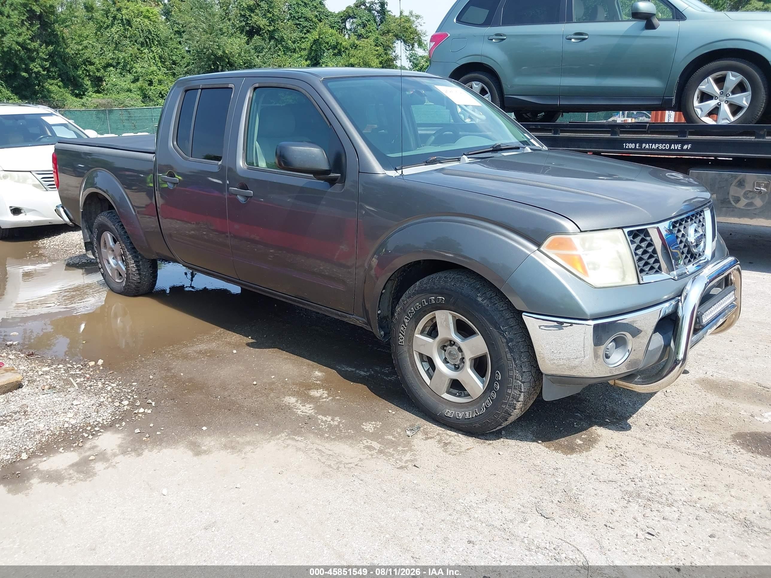 2007 Nissan Frontier SE, VIN 1N6AD09W97C456259 — Normal wear