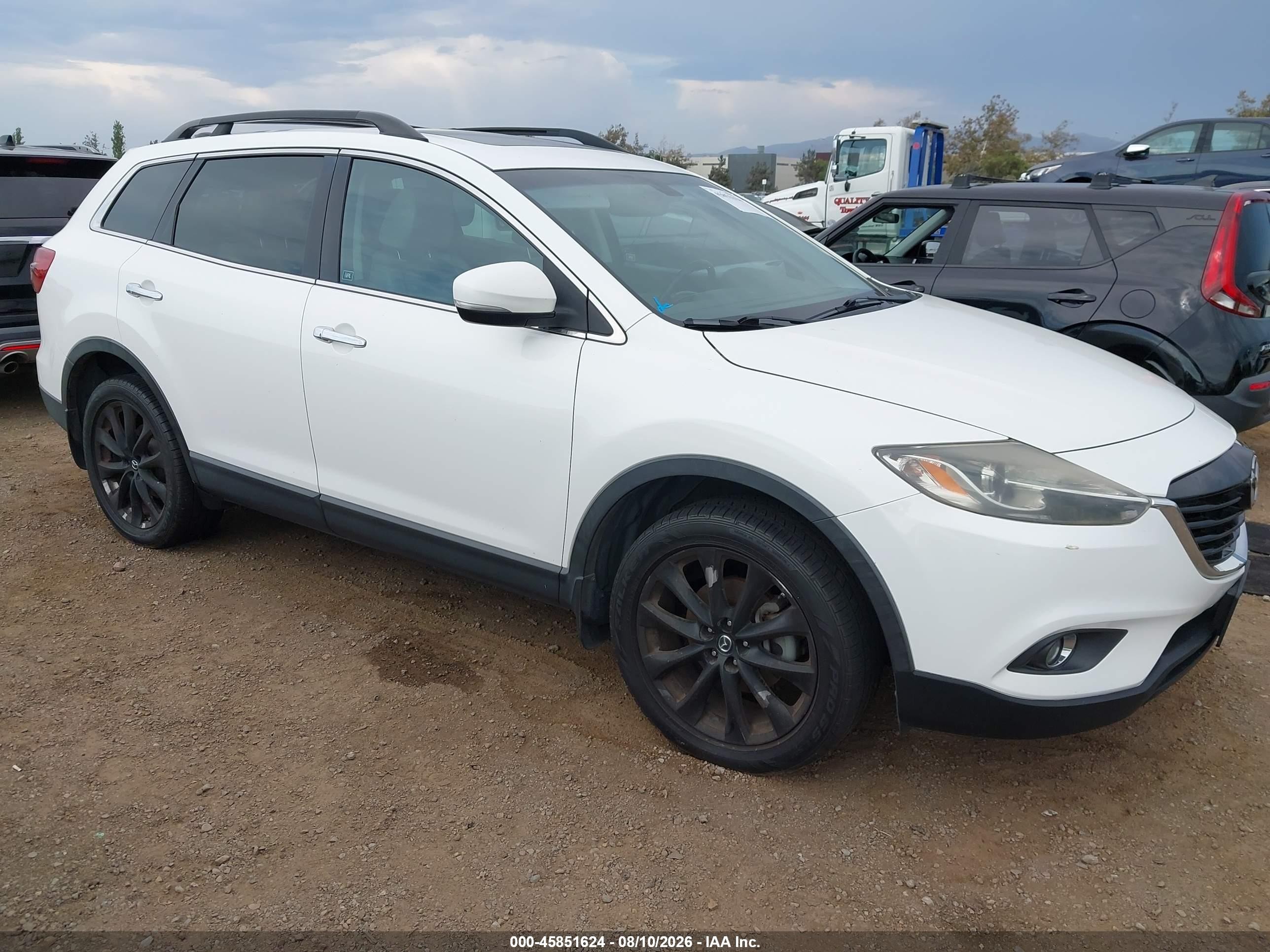 2015 Mazda CX-9 Grand Touring, VIN JM3TB2DV8F0464694 — Normal wear