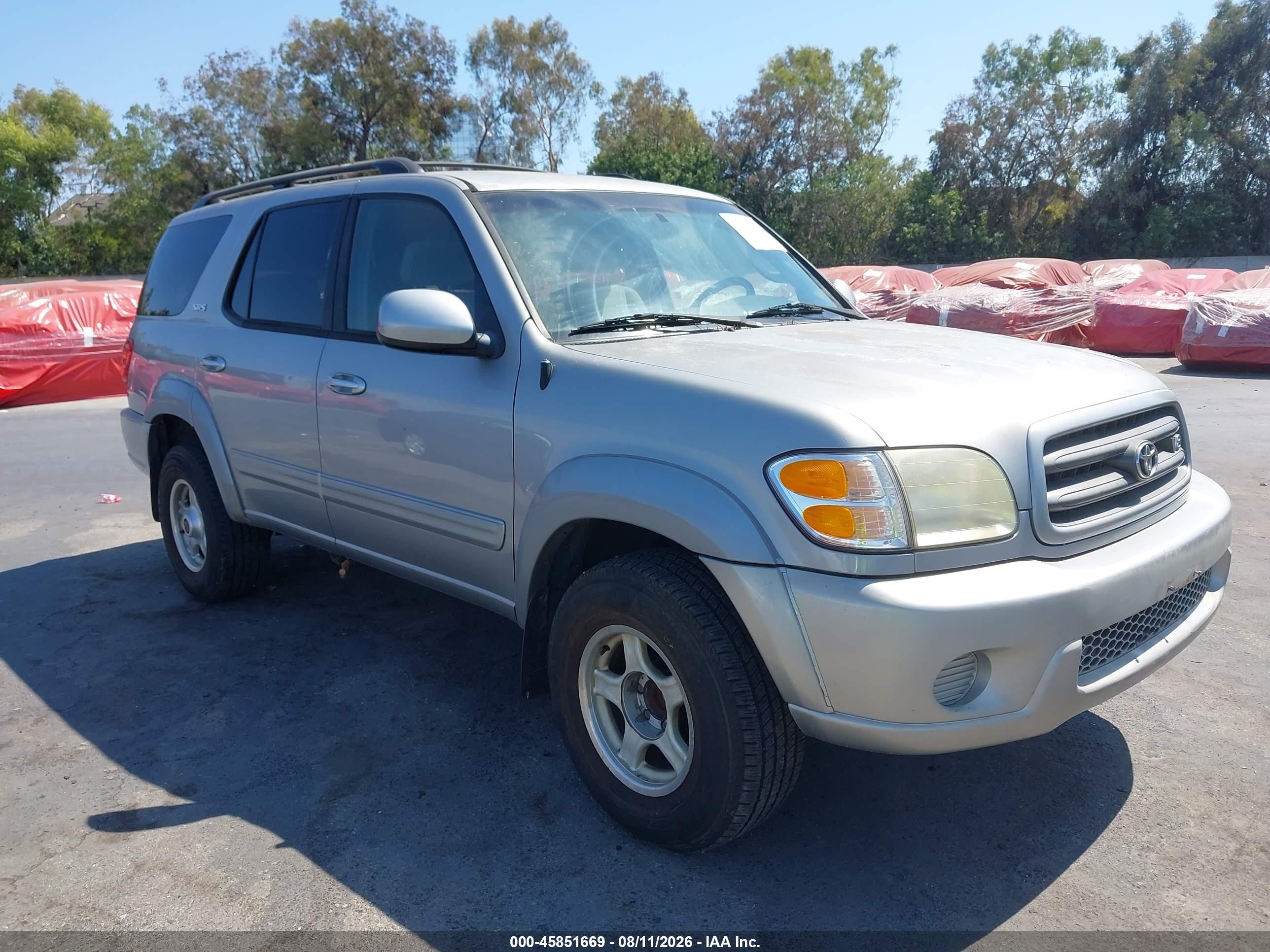 2003 Toyota Sequoia SR5, VIN 5TDZT34AX3S146622 — Normal wear