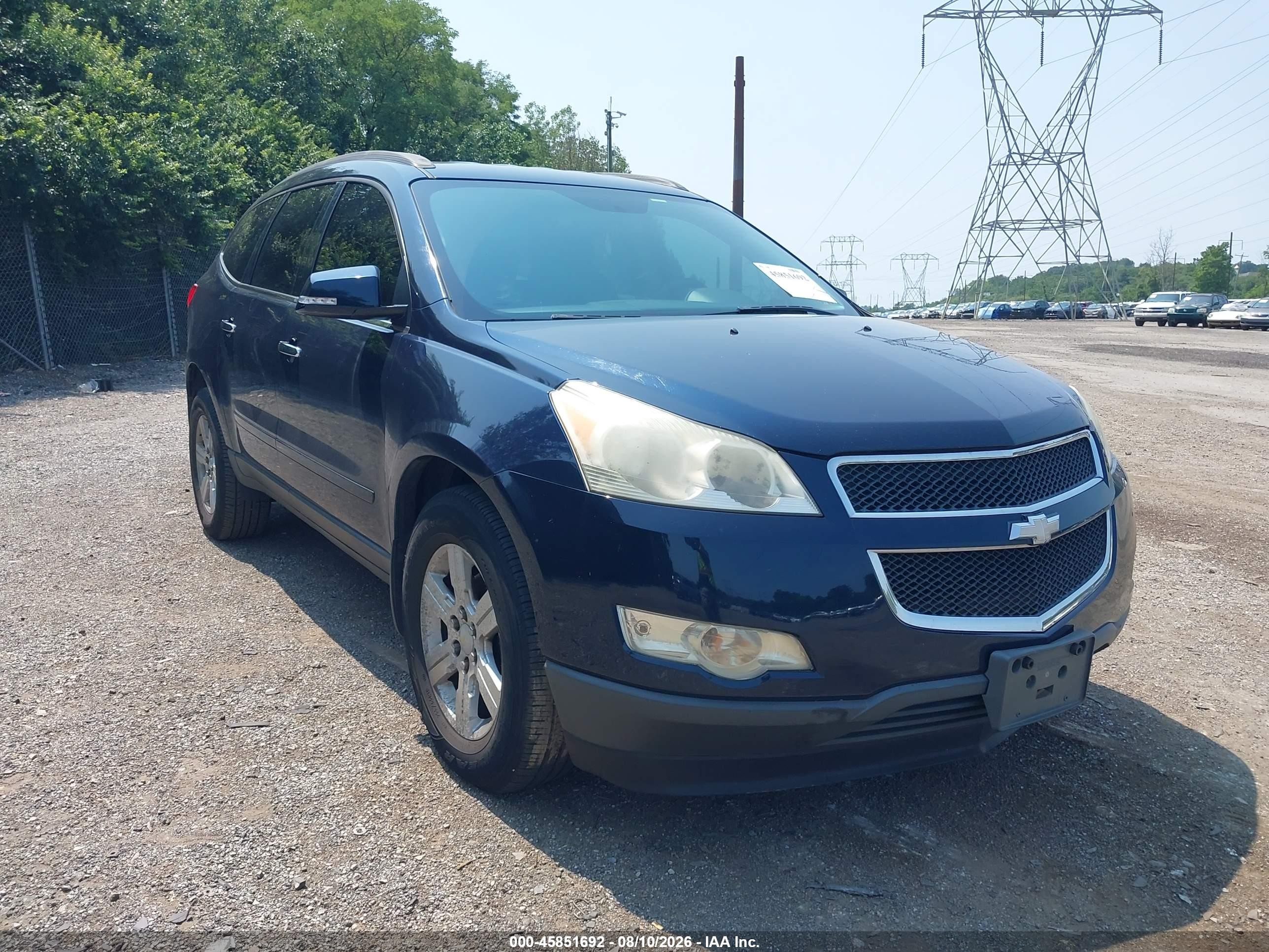 2012 Chevrolet Traverse 1LT, VIN 1GNKVGED0CJ168631 — Обычный износ