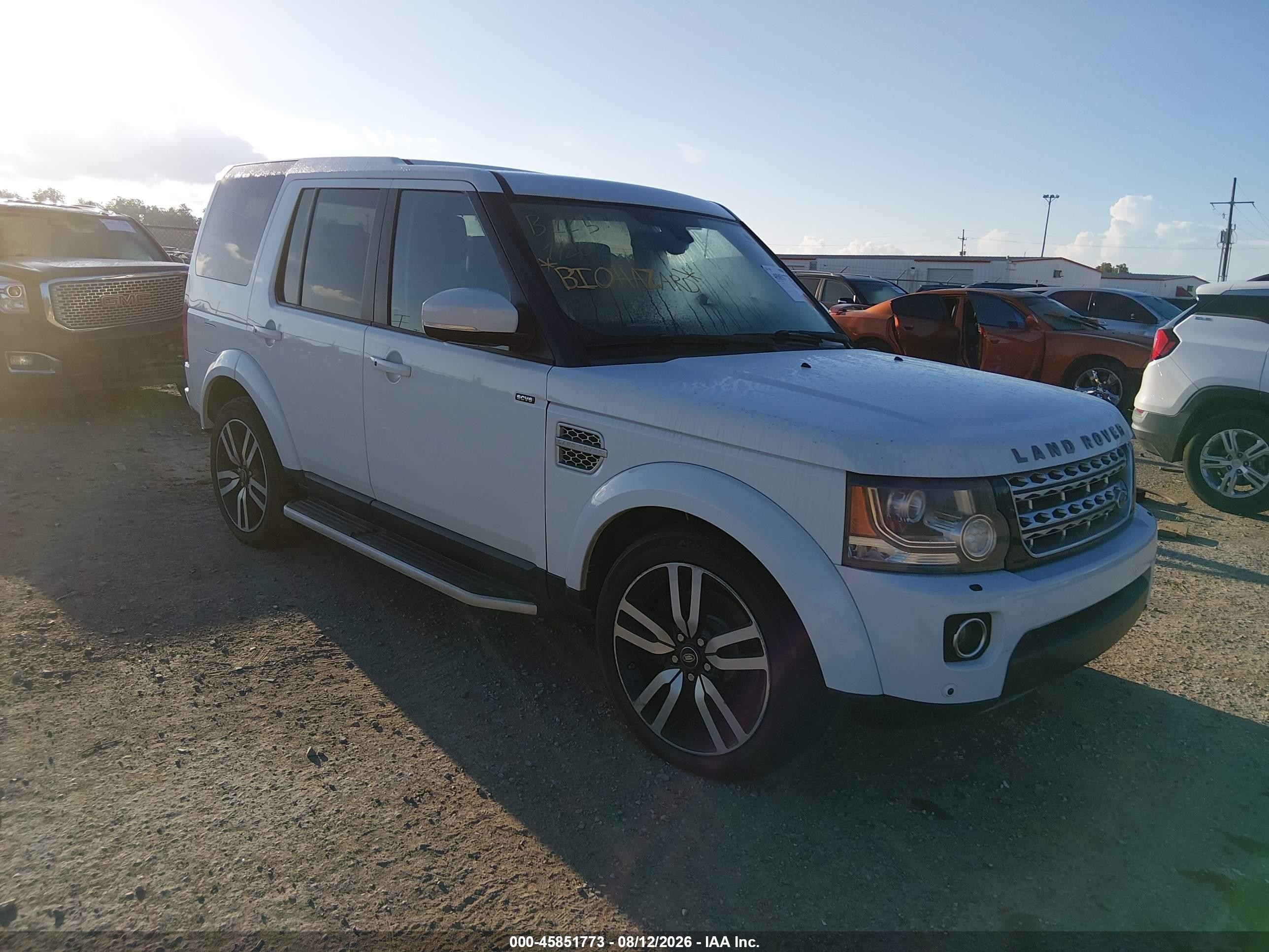 2015 Land Rover LR4 Lux, VIN SALAK2V62FA764807 — All over