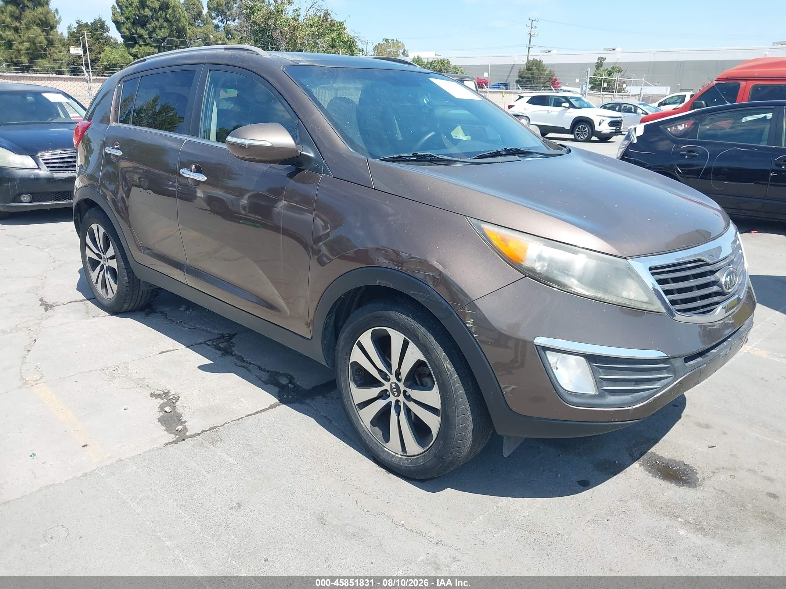 2012 Kia Sportage EX, VIN KNDPC3A22C7295444 — Normal wear