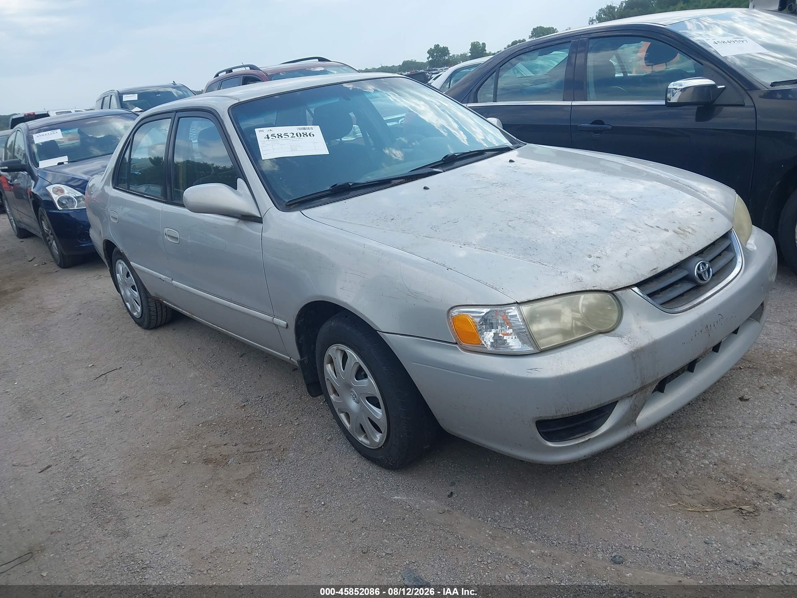 2001 Toyota Corolla CE, VIN 1NXBR12E41Z533732 — Обычный износ