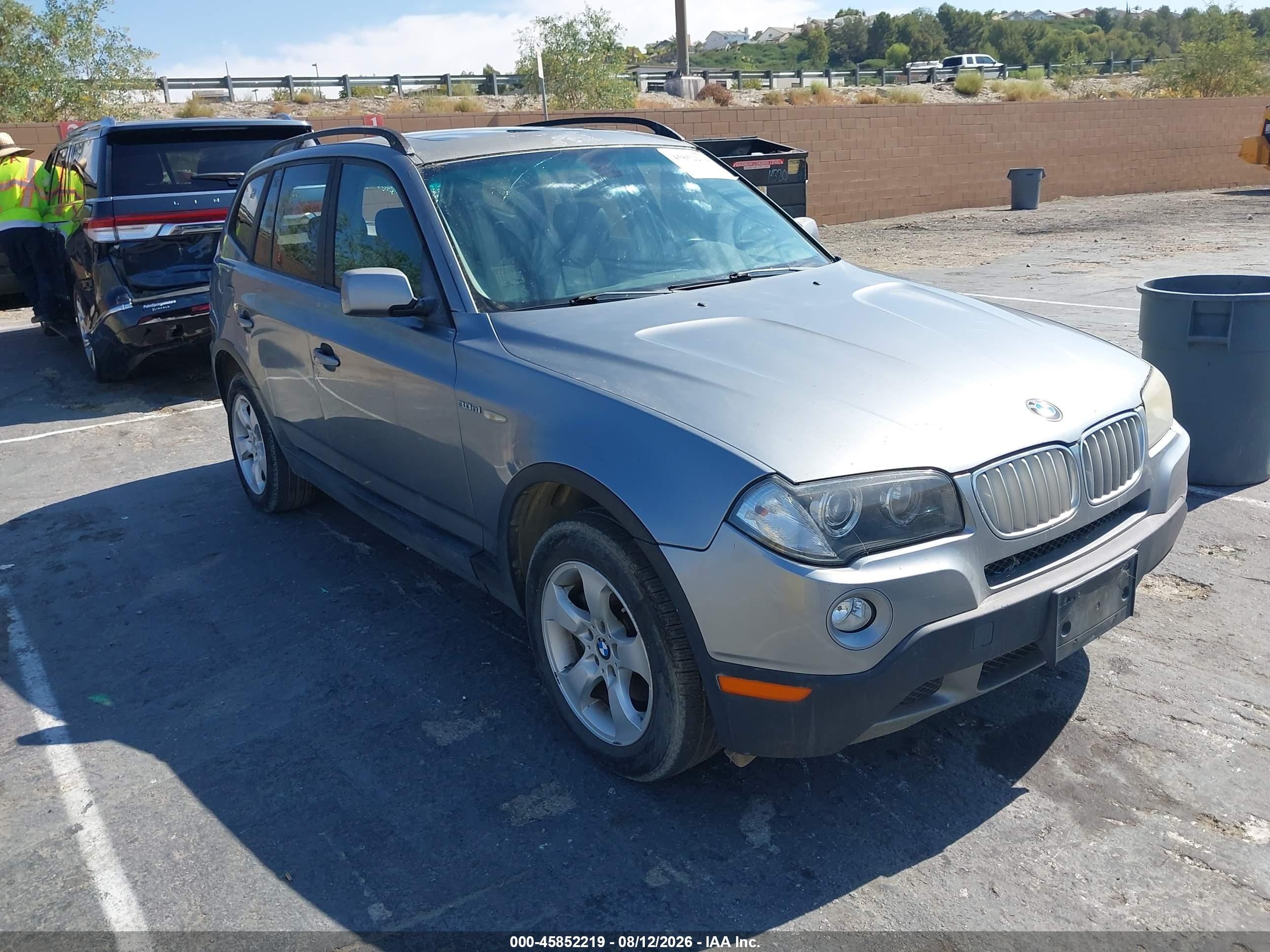 2007 BMW X3 3.0si, VIN WBXPC93407WF15148 — Обычный износ