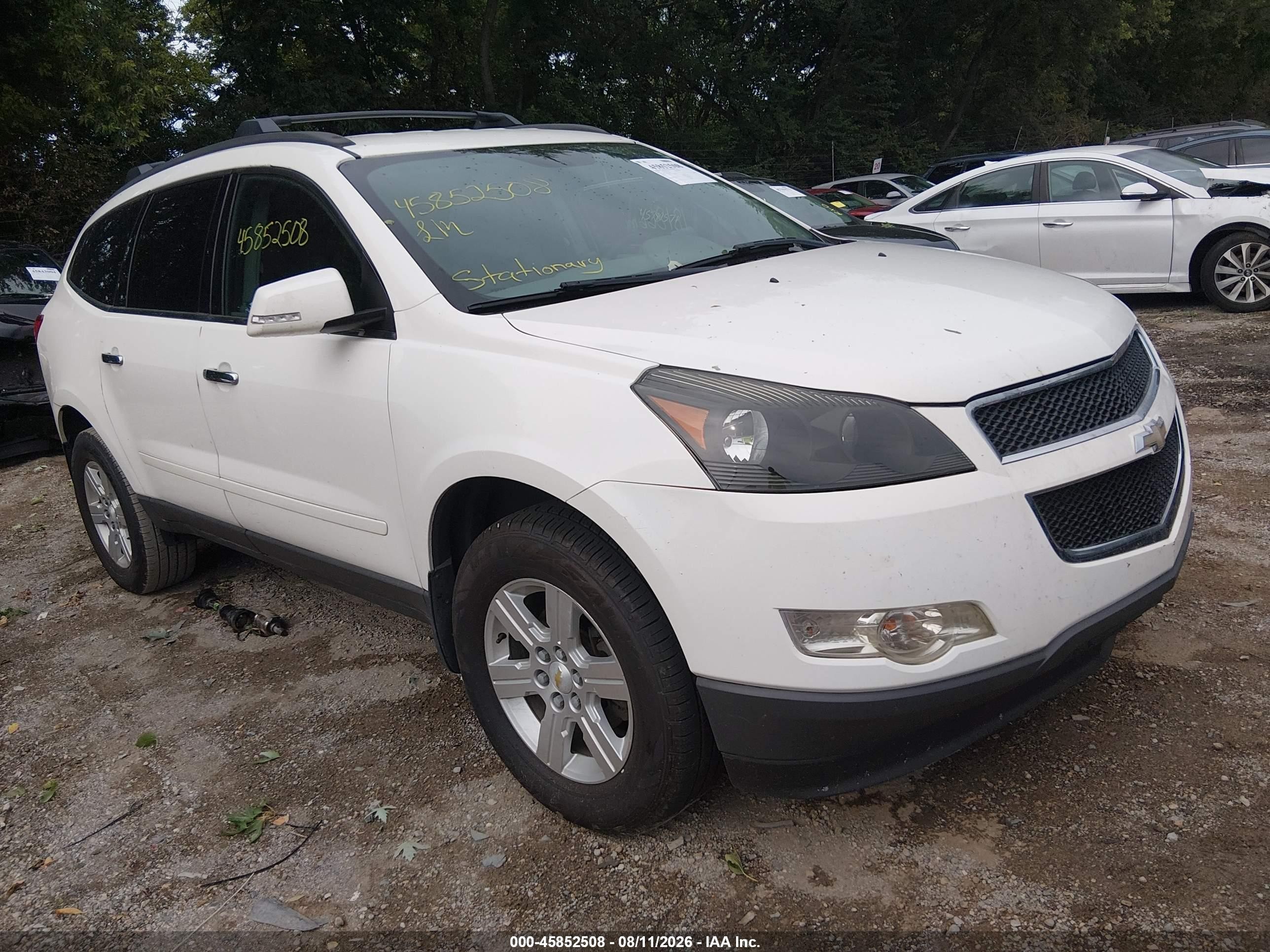 2011 Chevrolet Traverse 1LT, VIN 1GNKRGED1BJ340295 — Обычный износ