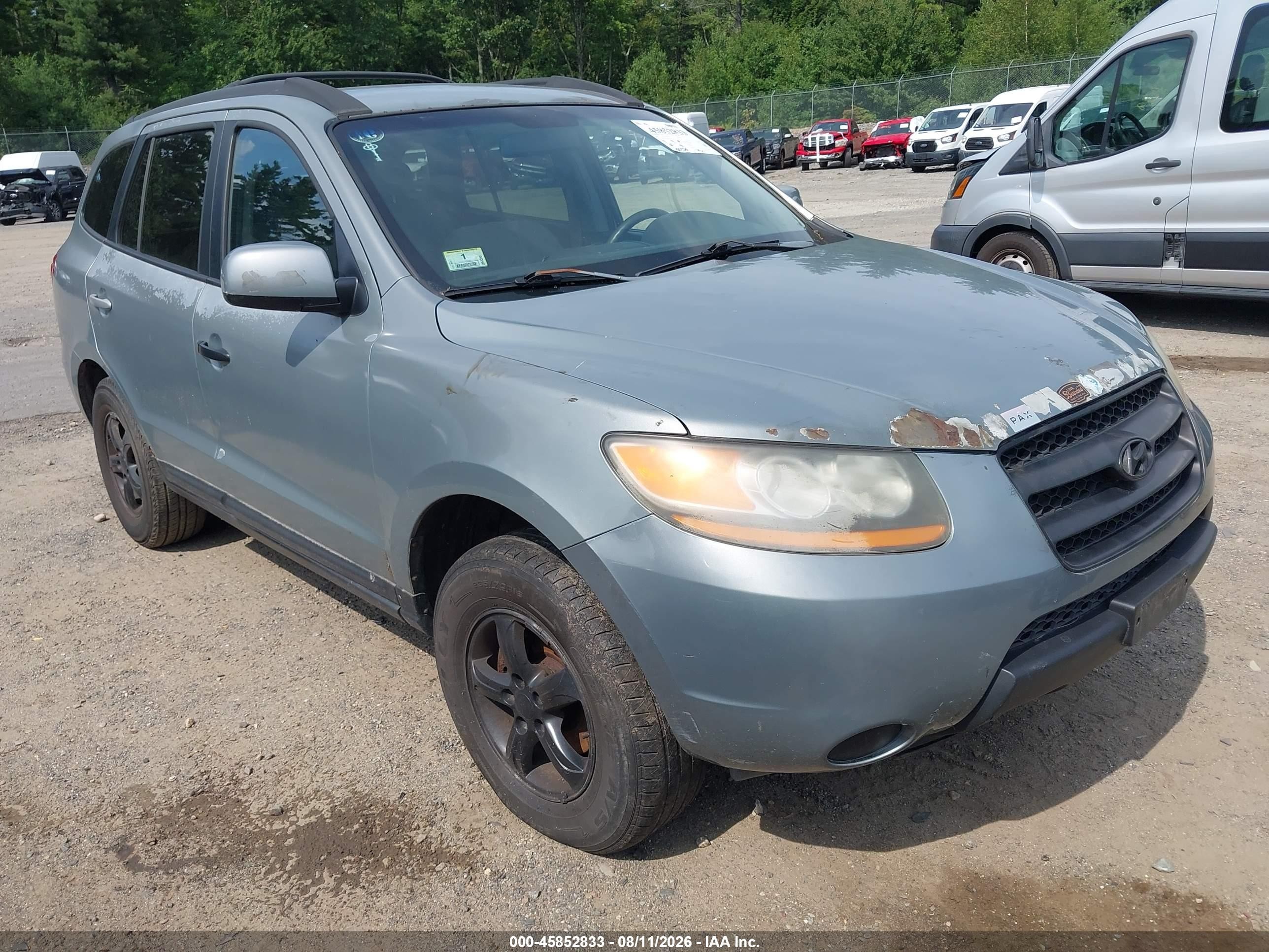 2008 Hyundai Santa Fe GLS, VIN 5NMSG73D78H199135 — Обычный износ