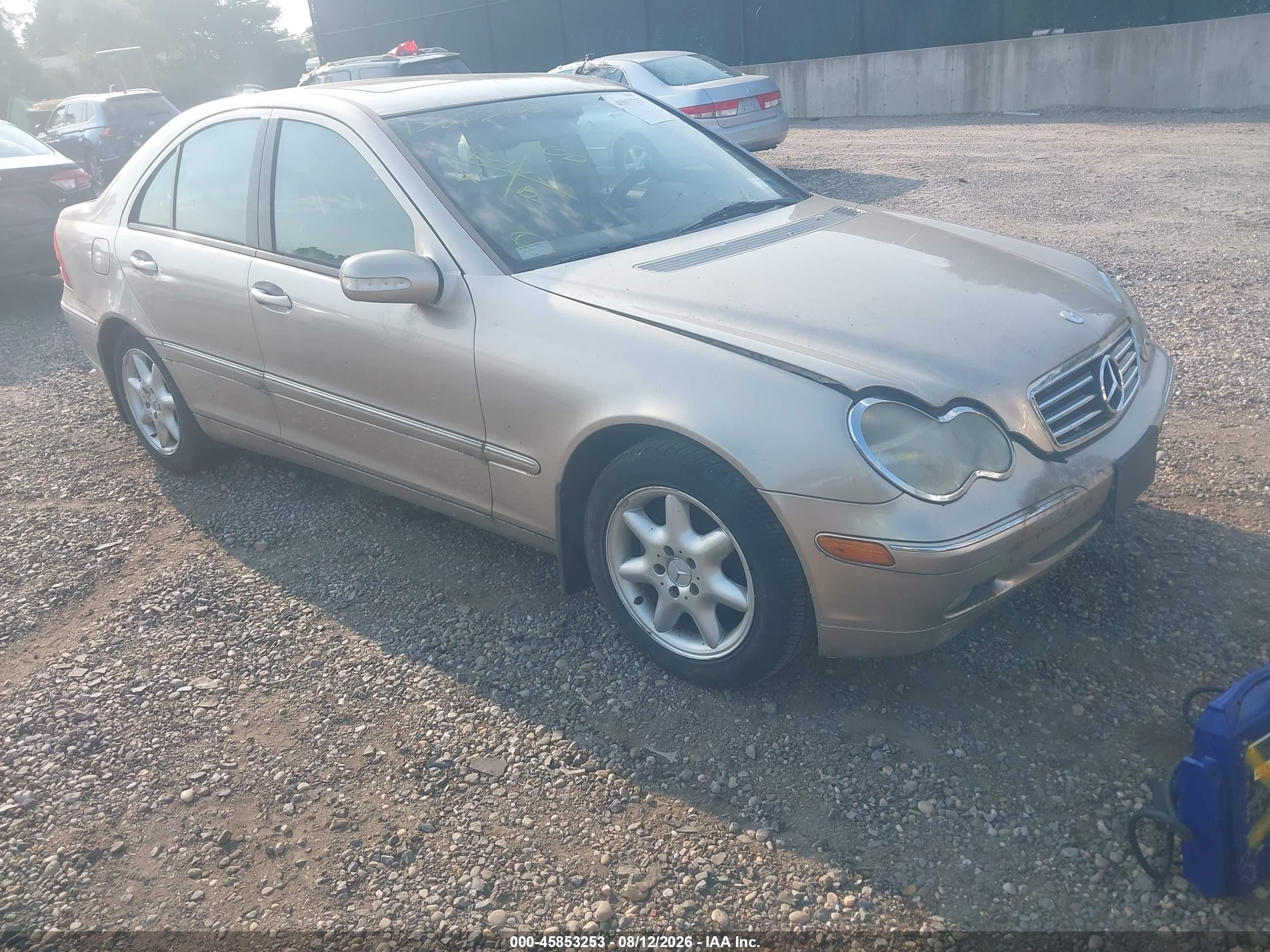 2002 Mercedes-Benz C 230/260/280/320, VIN WDBRF61JX2F163589 — Обычный износ