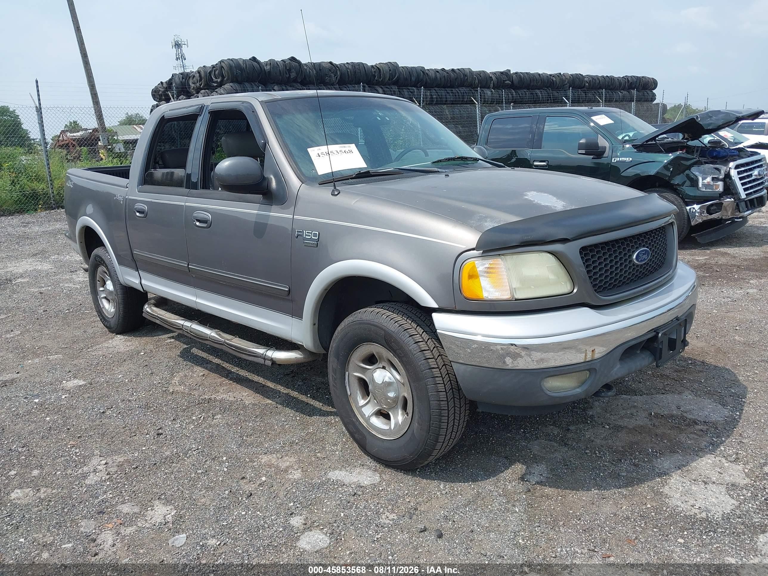 2002 Ford F-150 XLT, VIN 1FTRW08L62KA99256 — Обычный износ