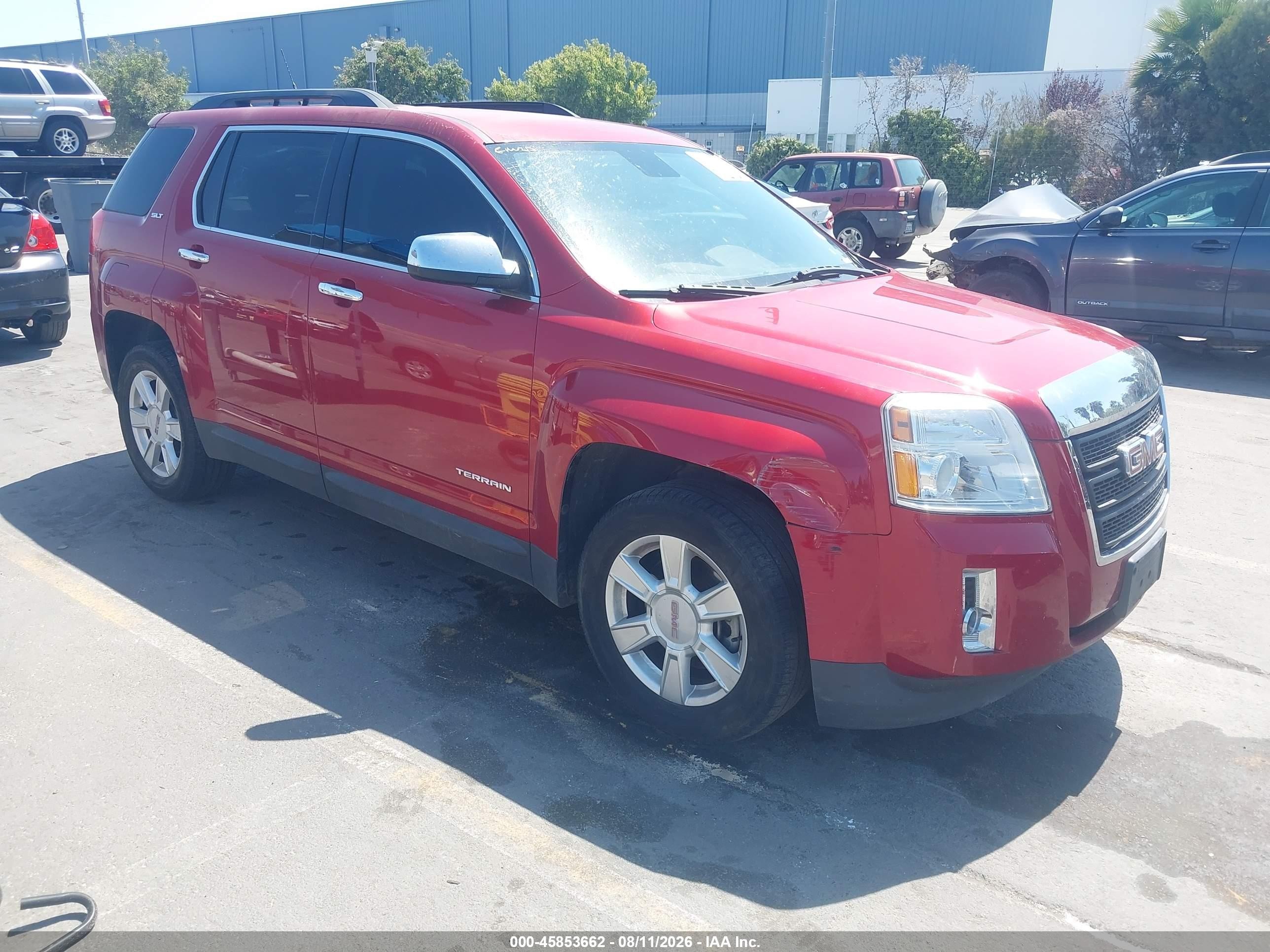 2013 GMC Terrain SLT, VIN 2GKFLVEKXD6137599 — Normal wear