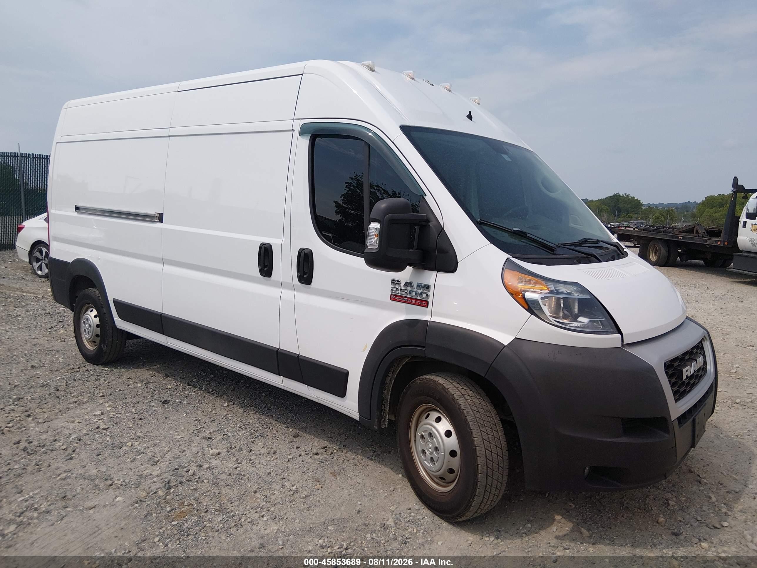 2021 Ram ProMaster Cargo, VIN 3C6LRVDG0ME540623 — Side