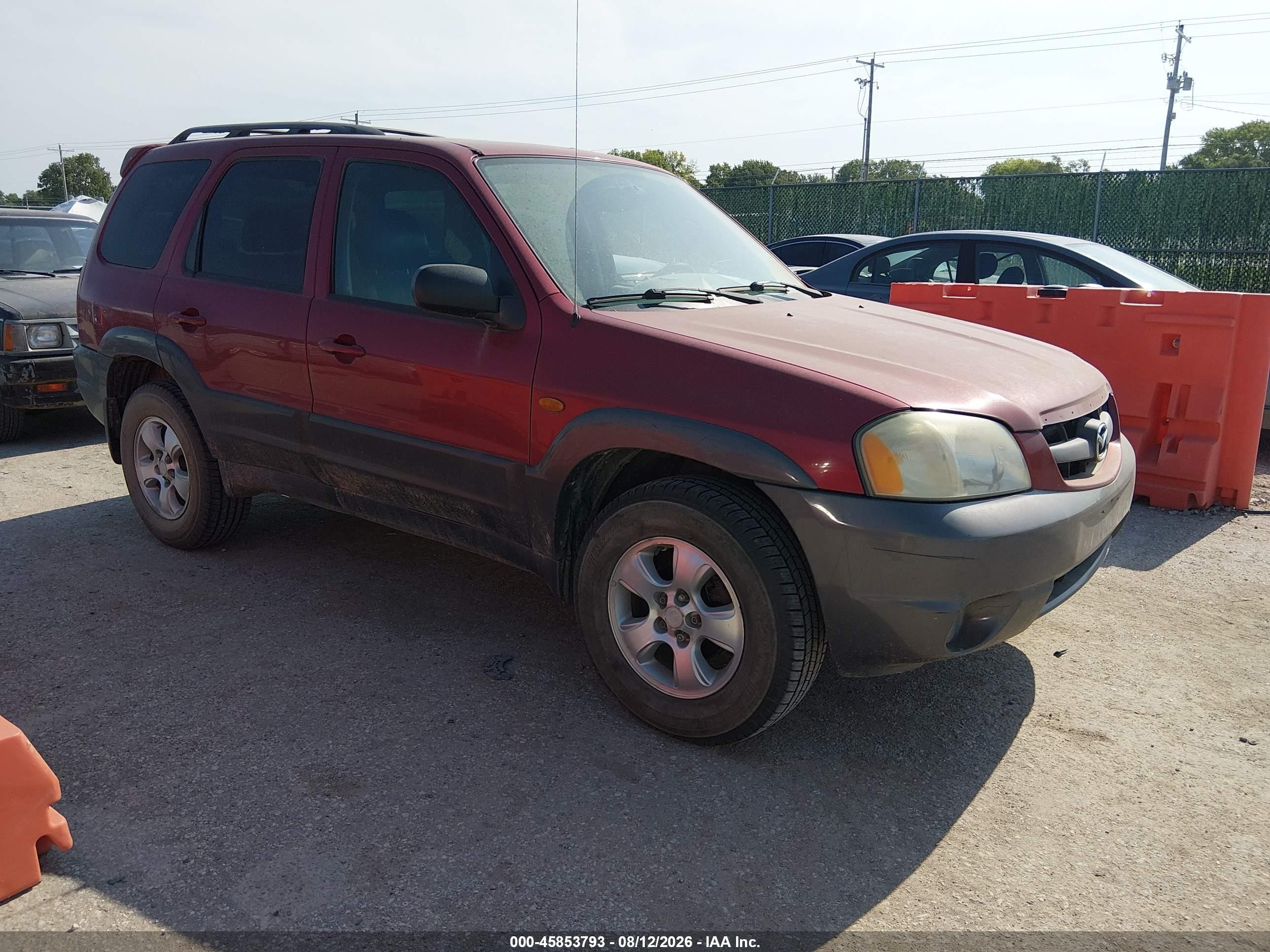 2003 Mazda Tribute ES, VIN 4F2CZ96193KM45854 — Обычный износ