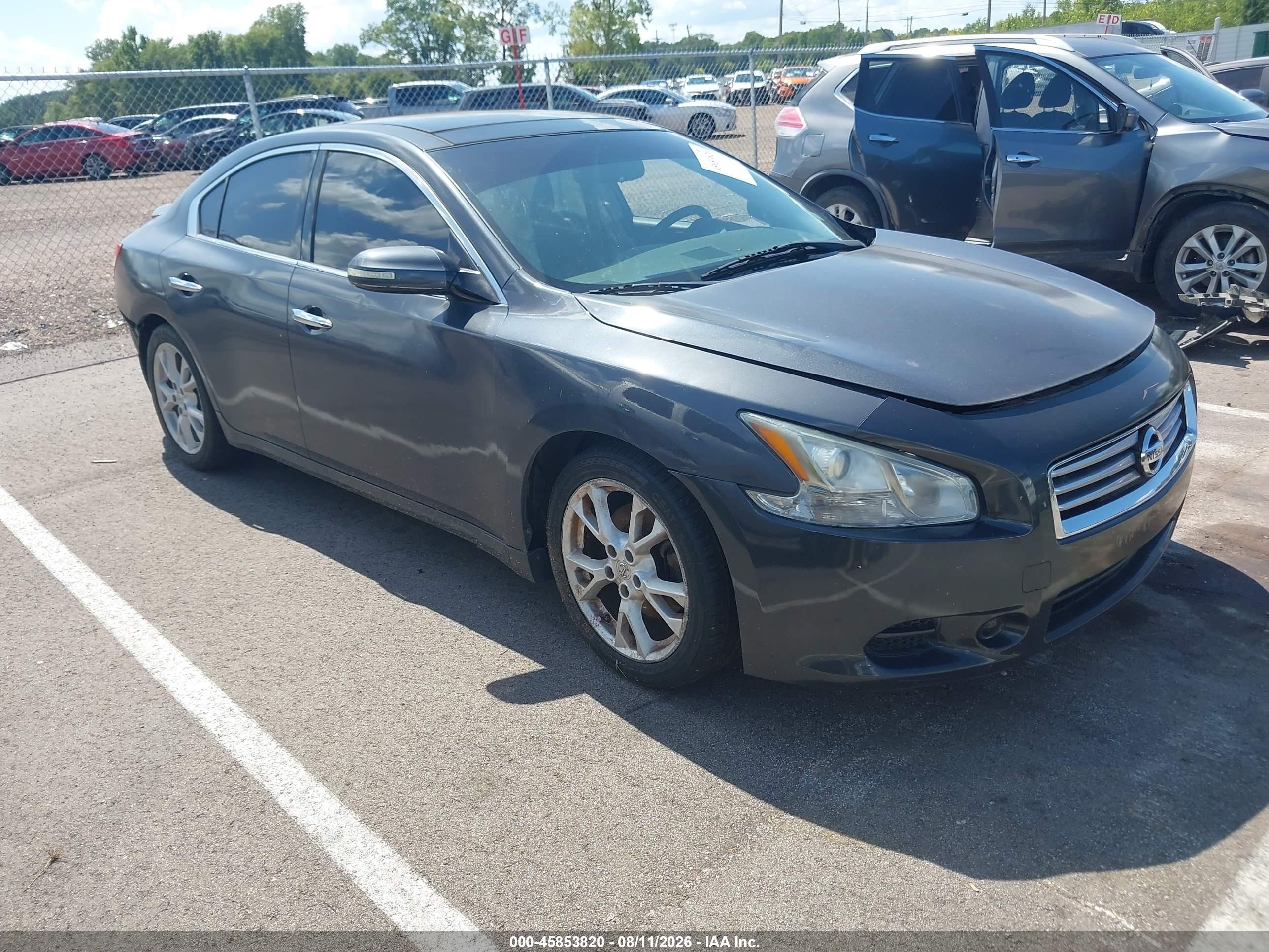 2012 Nissan Maxima SV, VIN 1N4AA5AP3CC868125 — Обычный износ
