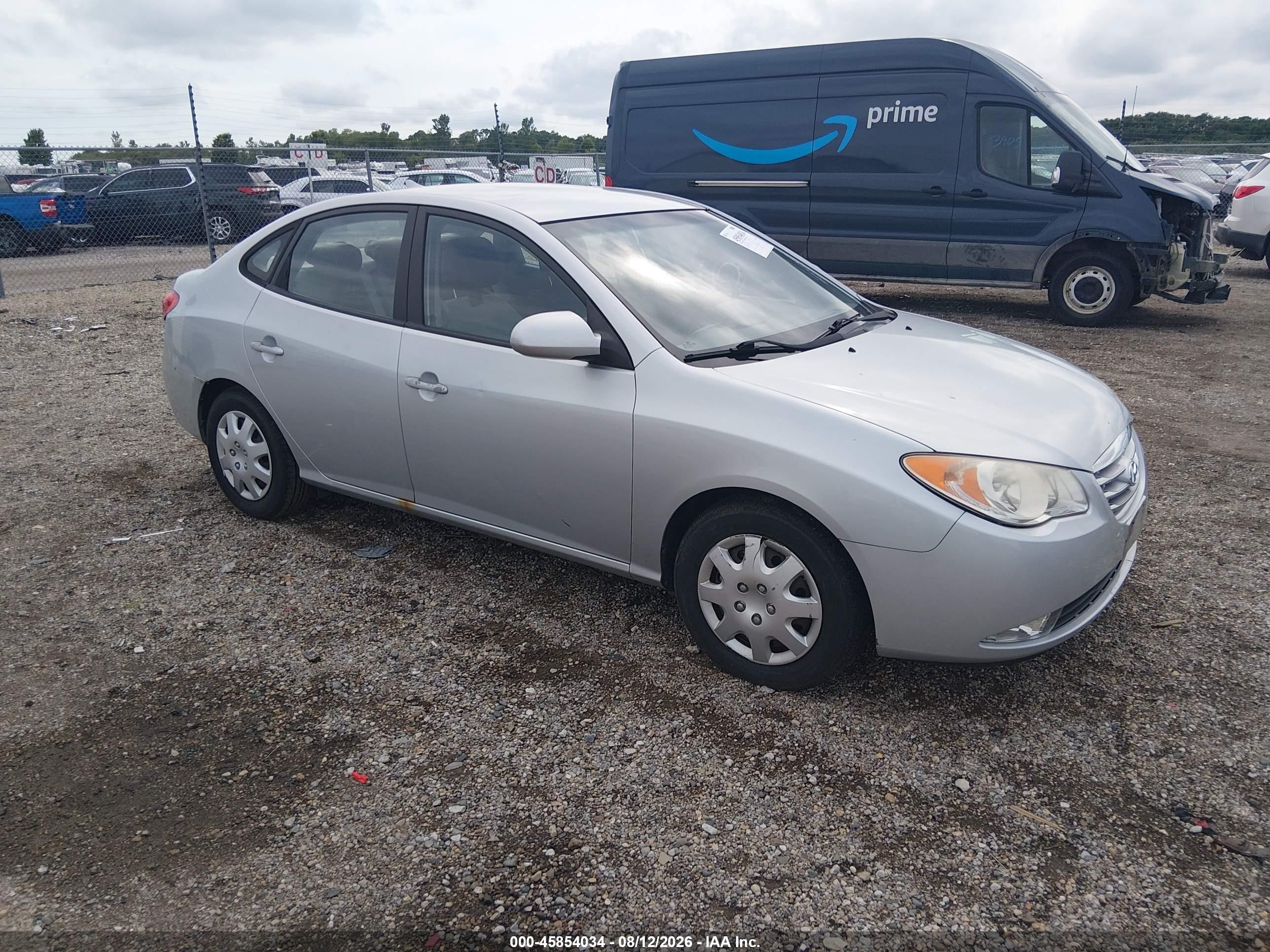 2010 Hyundai Elantra GLS, VIN KMHDU4AD8AU165024 — Normal wear